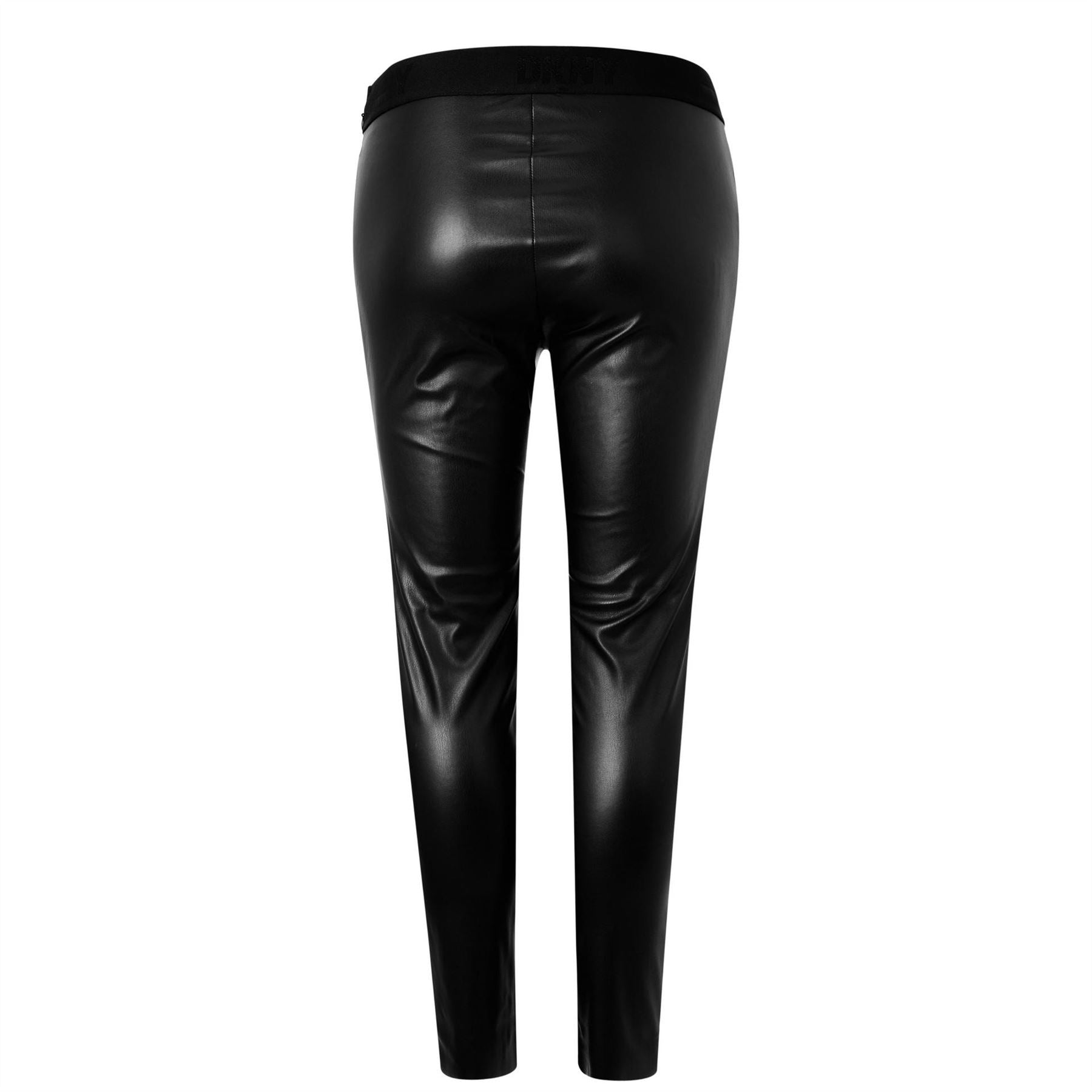DKNY Leather Leggings