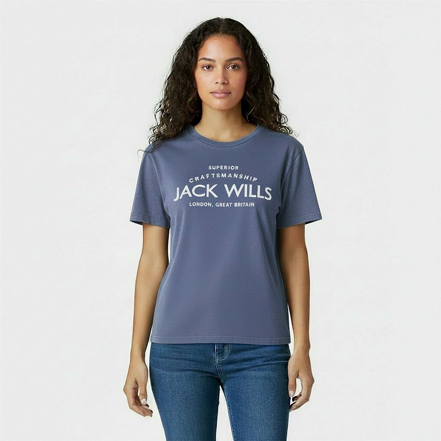 Jack Wills Forstal Boyfriend T-Shirt Ladies
