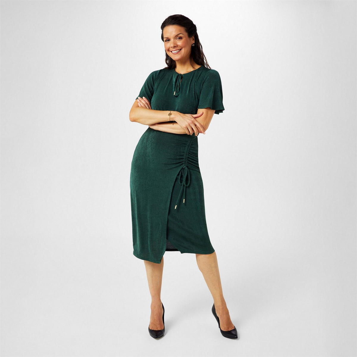 Biba Keyhole Jersey Dress