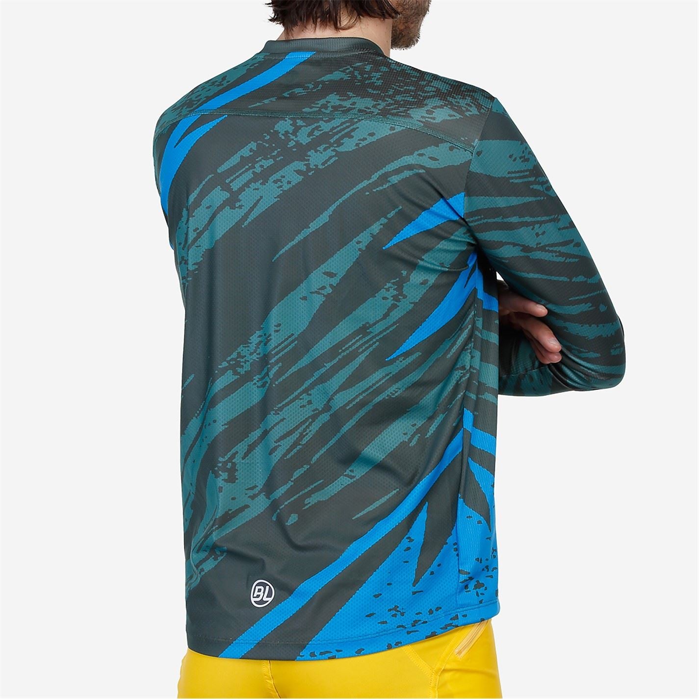 Bicycle Line Ponente UPF 30+ V Neck Long Sleeve Cycling Jersey