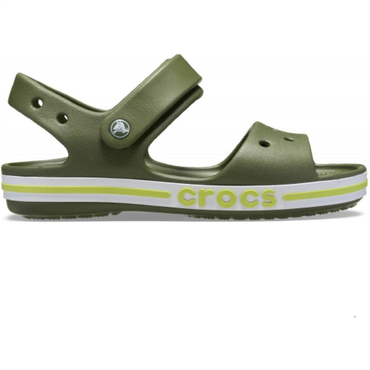 Crocs Baya Lined Open Toe Flat Shuv Sandals