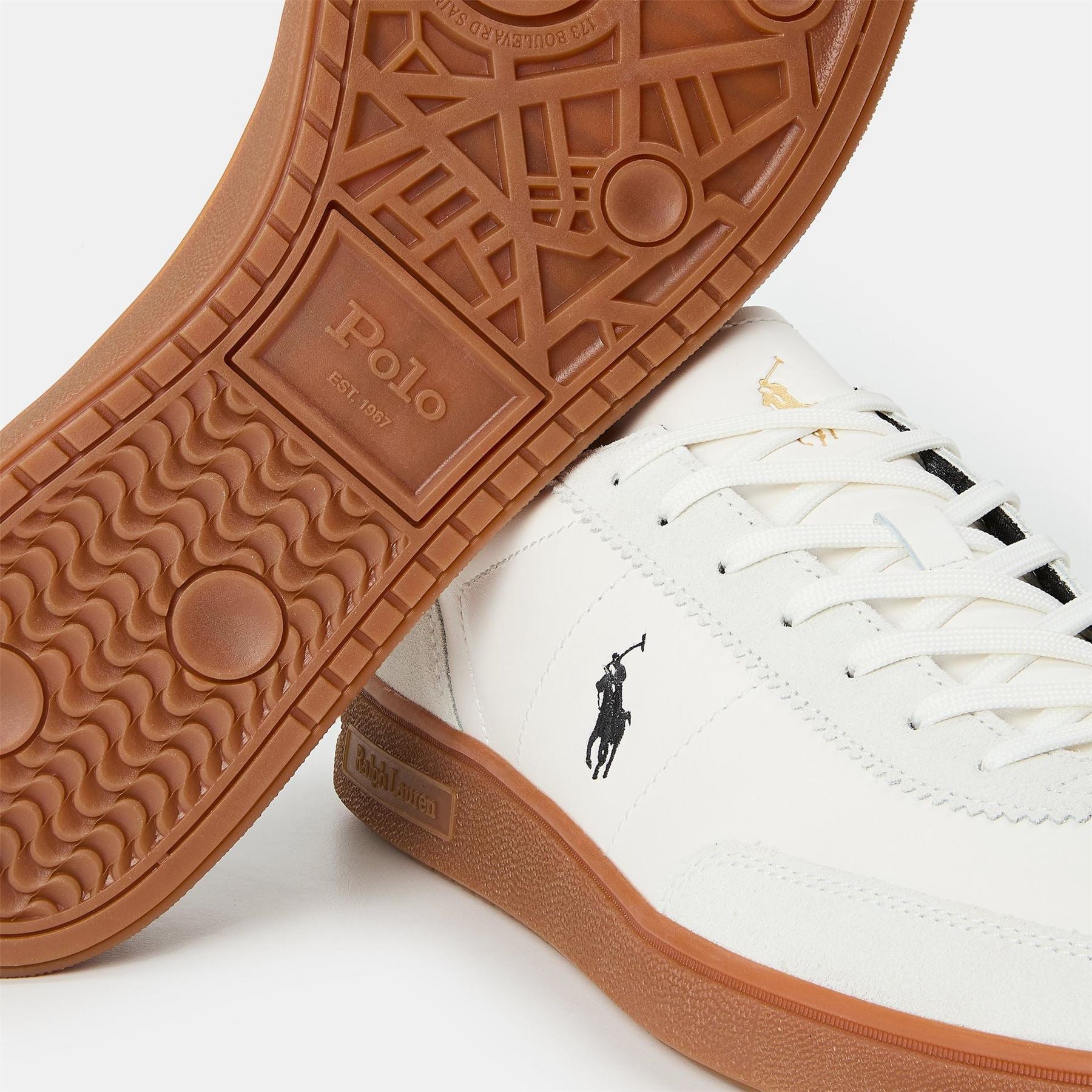 Polo Ralph Lauren Bedford Low Top Round Toe Sneakers