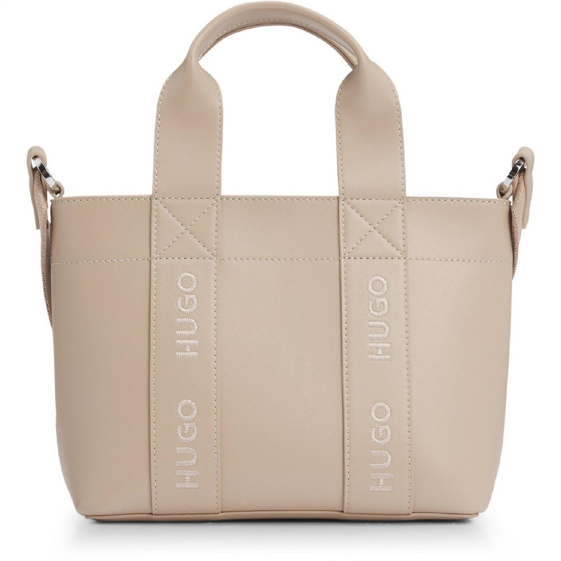 Hugo Becky Up Mini Tote with Embroidered Logo