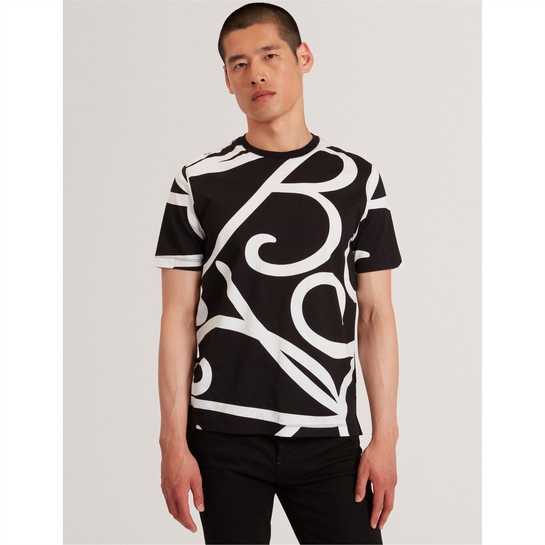 Ted Baker Script Crew Neck Short Sleeve T-Shirt