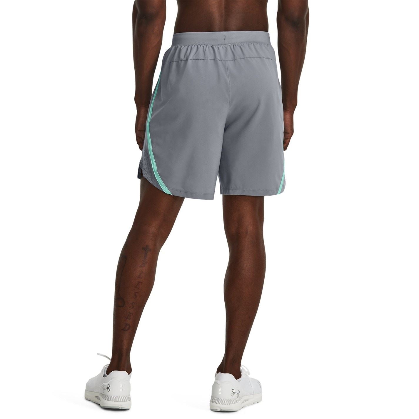 Under Armour Mens Armour Ua Launch 2 In 1 7 Shorts
