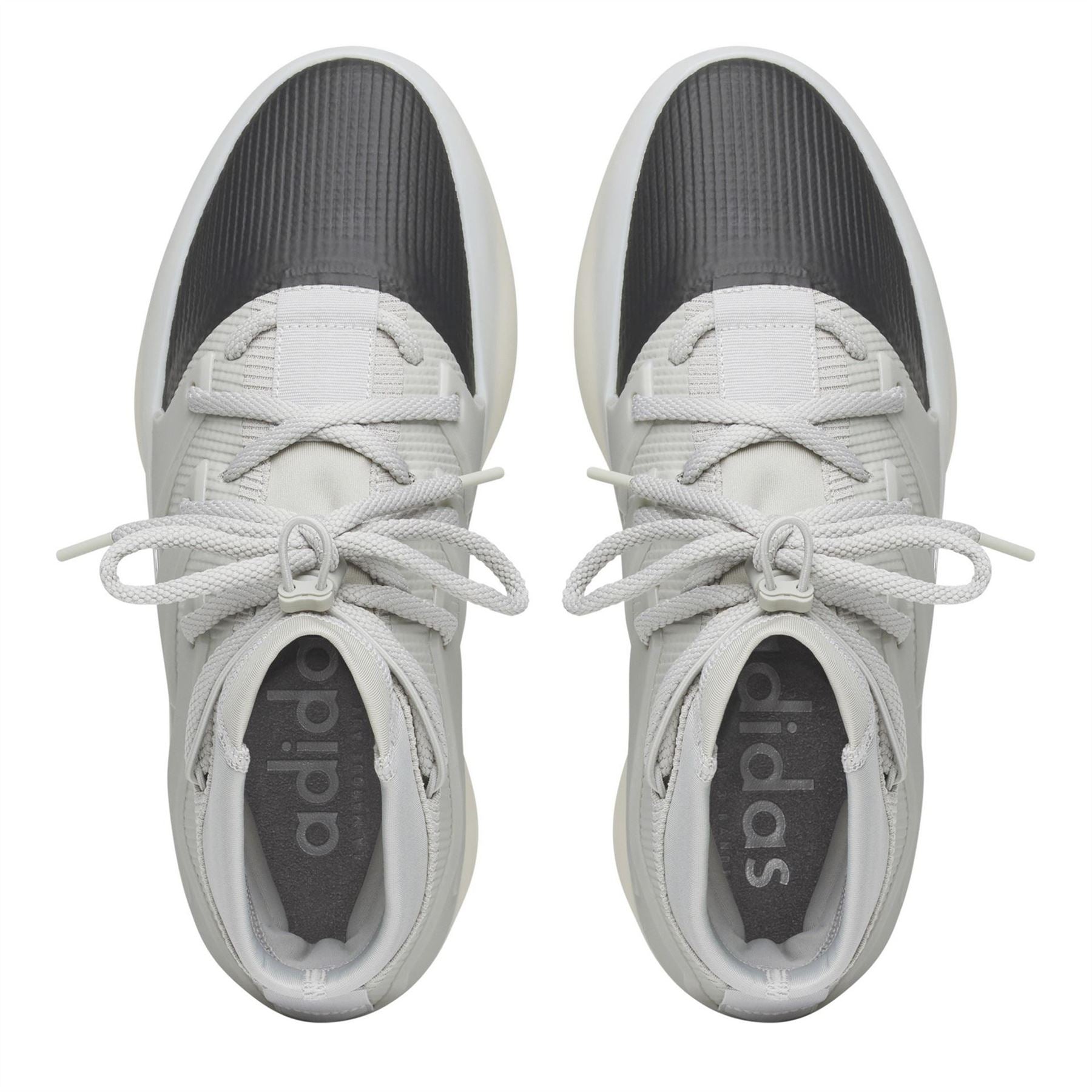 adidas Athletics 1 Basketball Mid Top Canvas Hi Sneakers