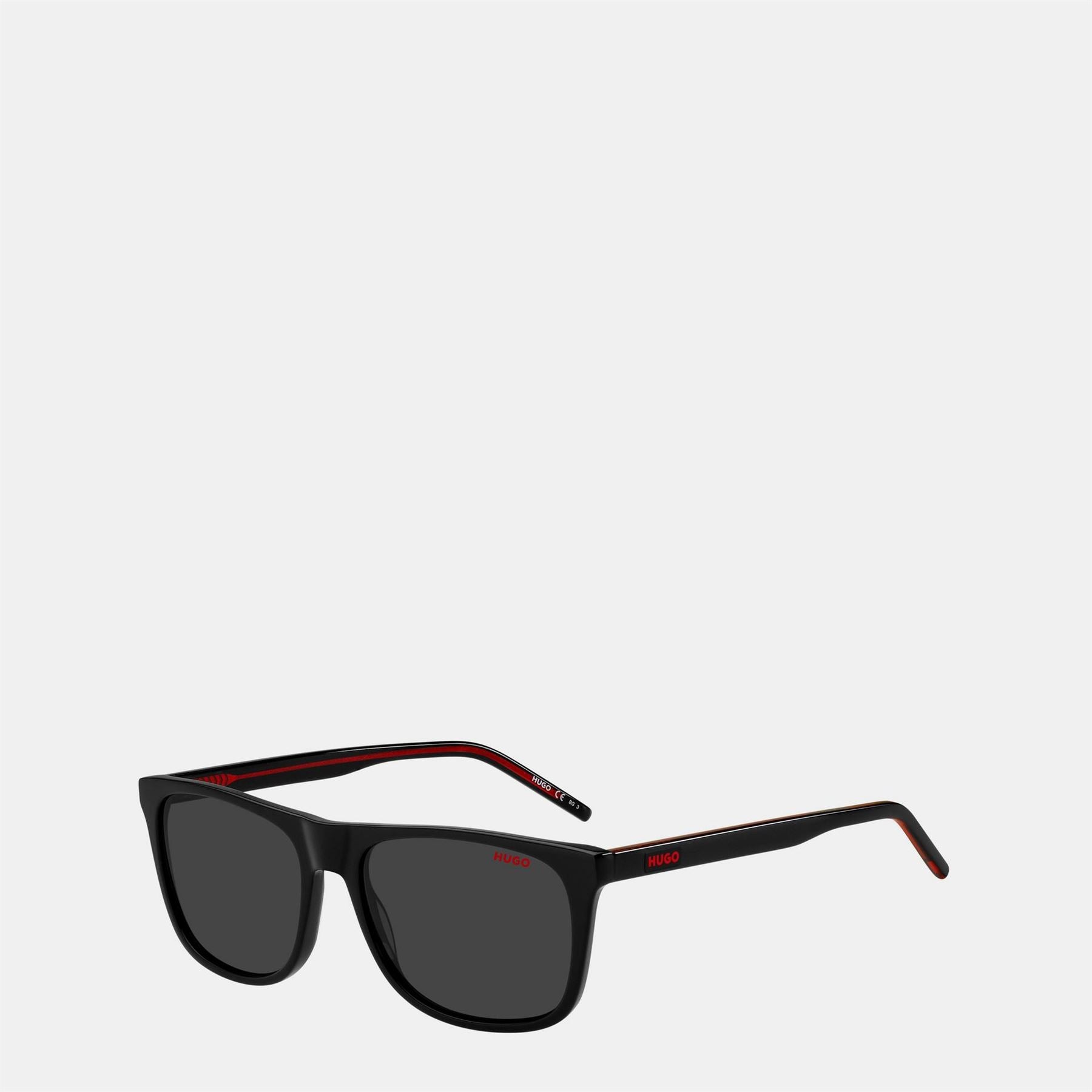 Hugo Logo Detailed Square Sunglasses