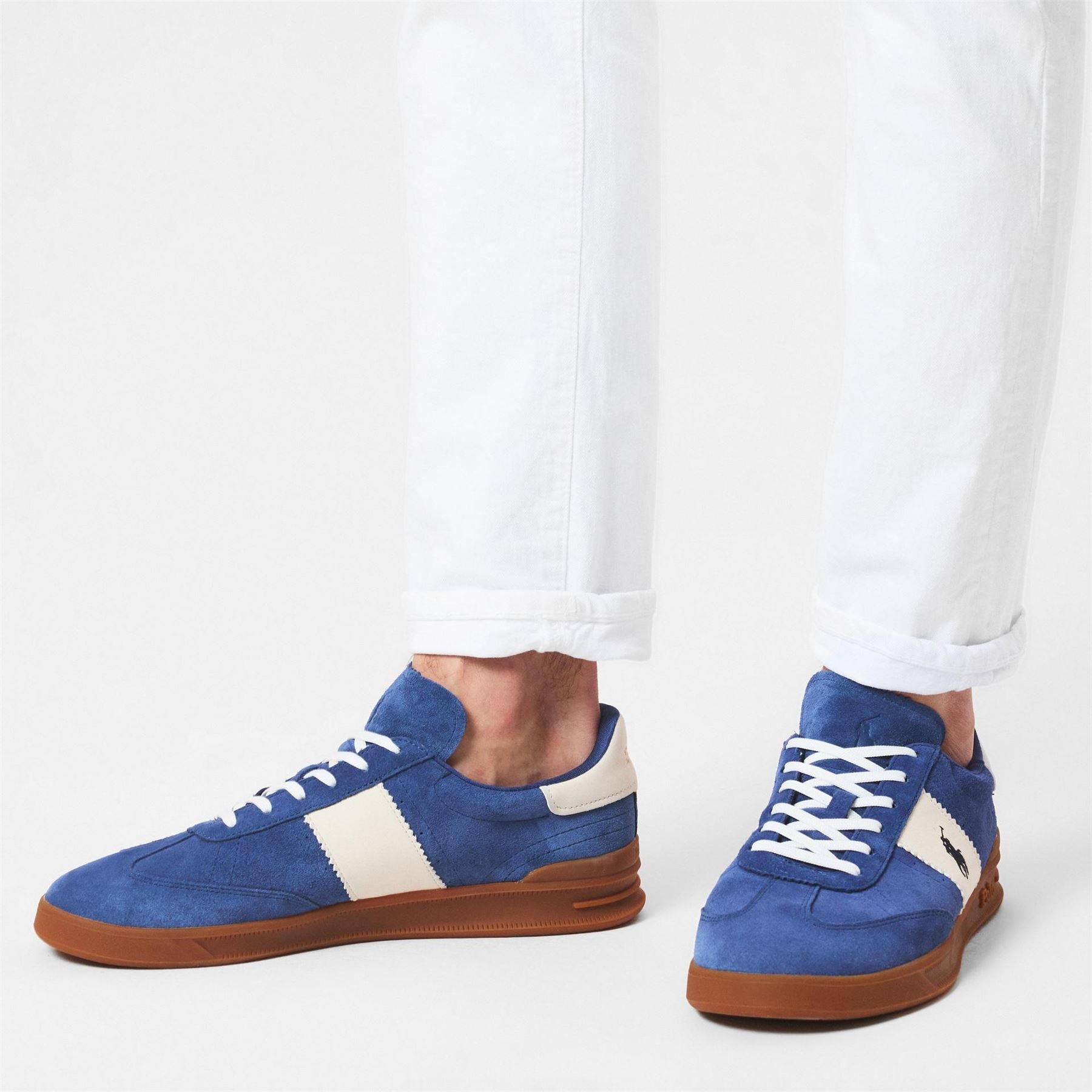 Polo Ralph Lauren Aera Flat Heel Trainers