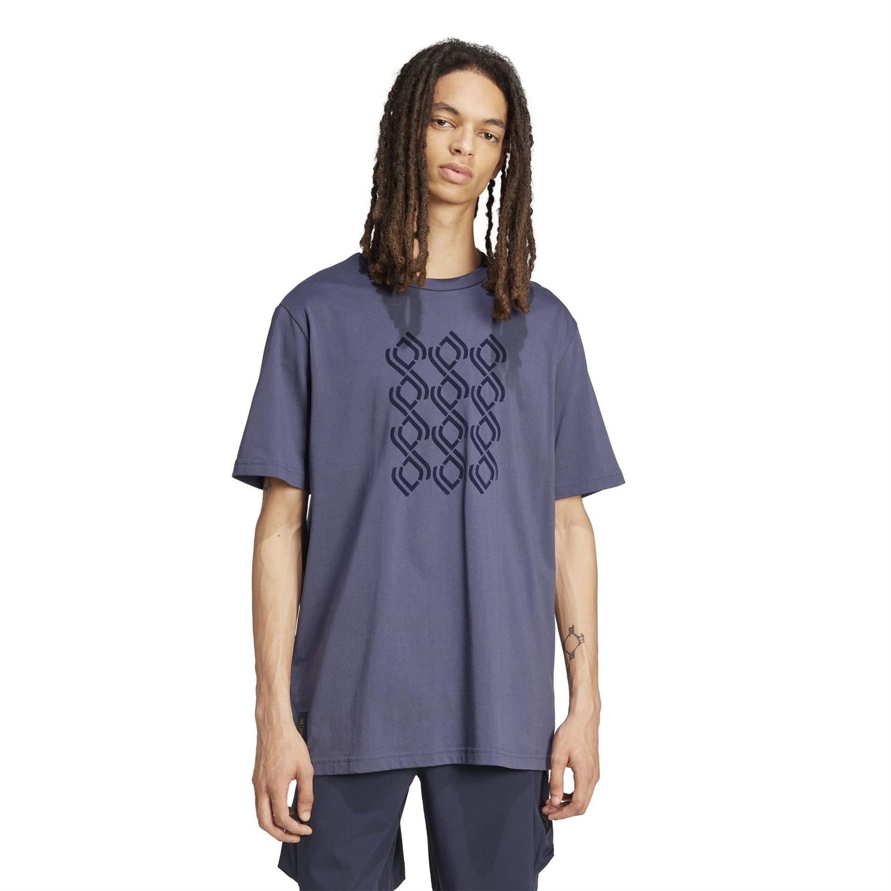 adidas Mens Juve Szn Tee Gym Top