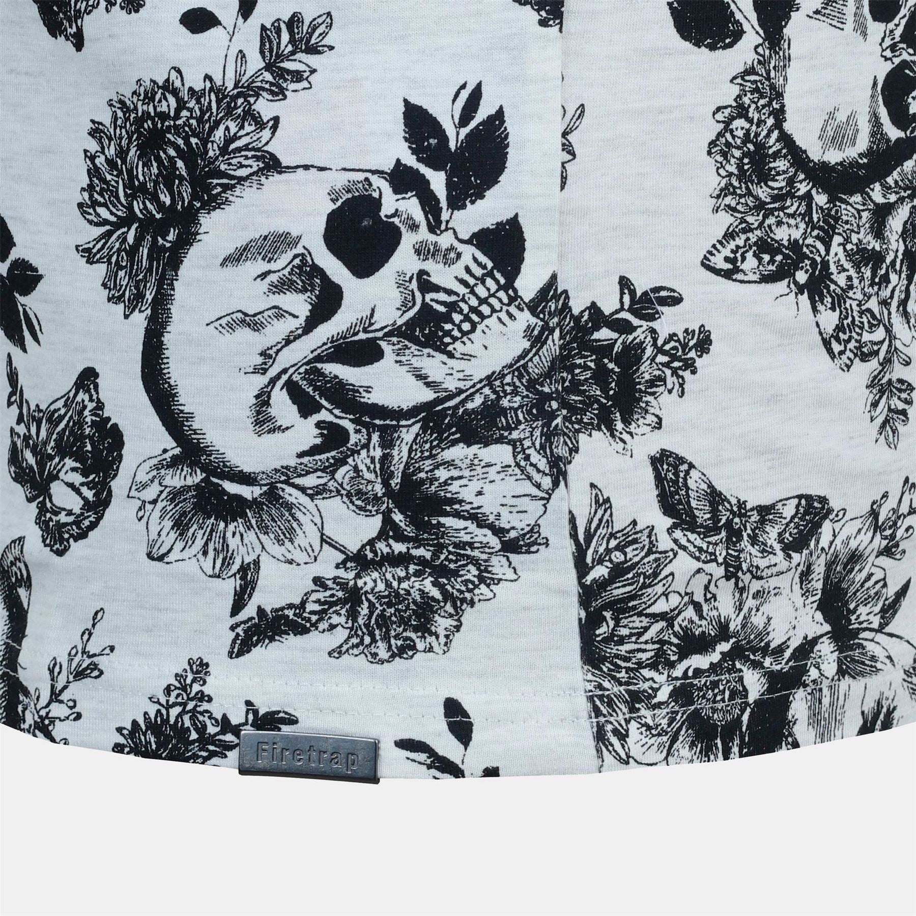 Firetrap All Over Print Muscle Vest