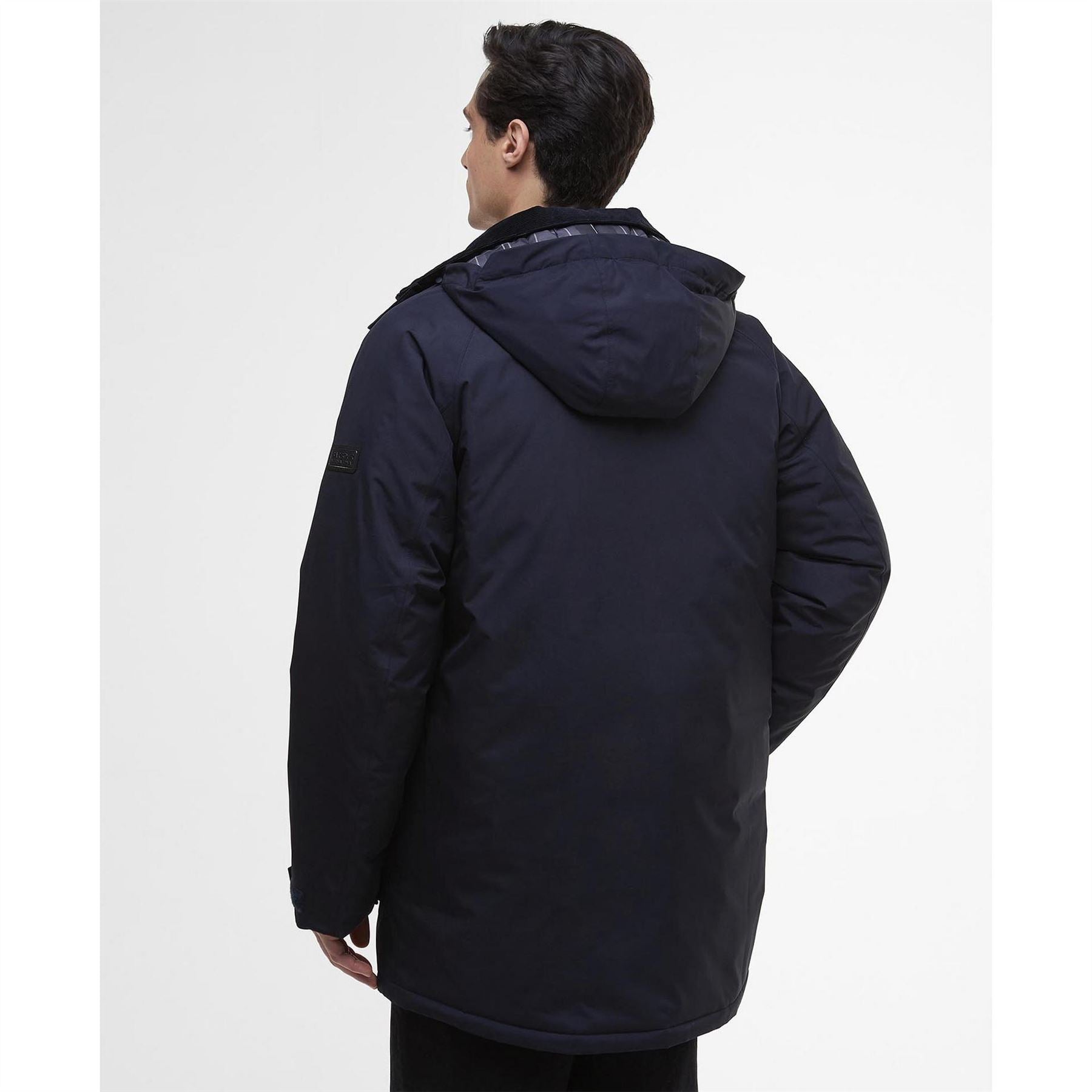Barbour International Willett Waterproof Hooded Long Sleeve Rain Anorak