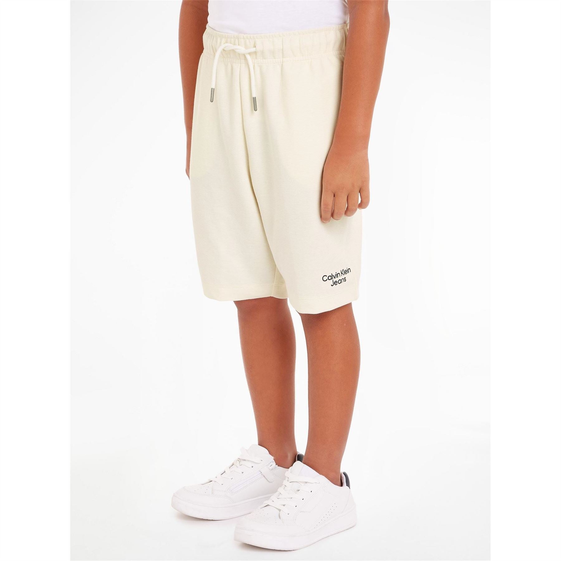 Calvin Klein Jeans Shirt And Logo Short Set Juniors