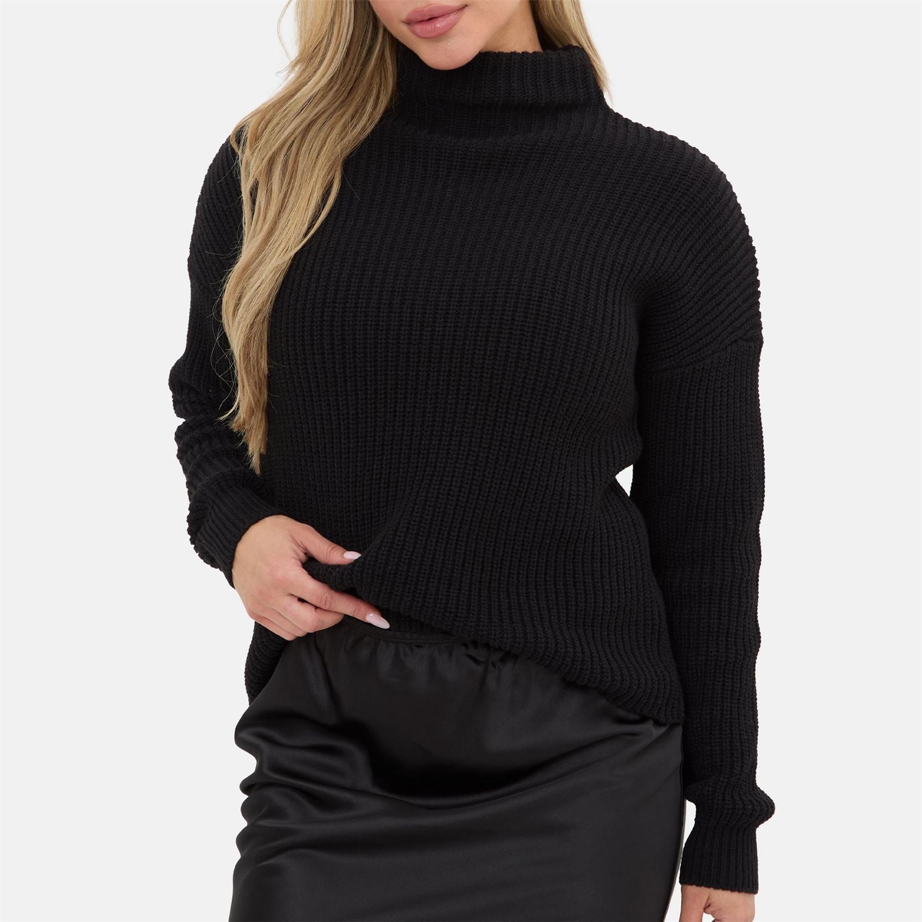 I Saw It First Neck Knit Jumper