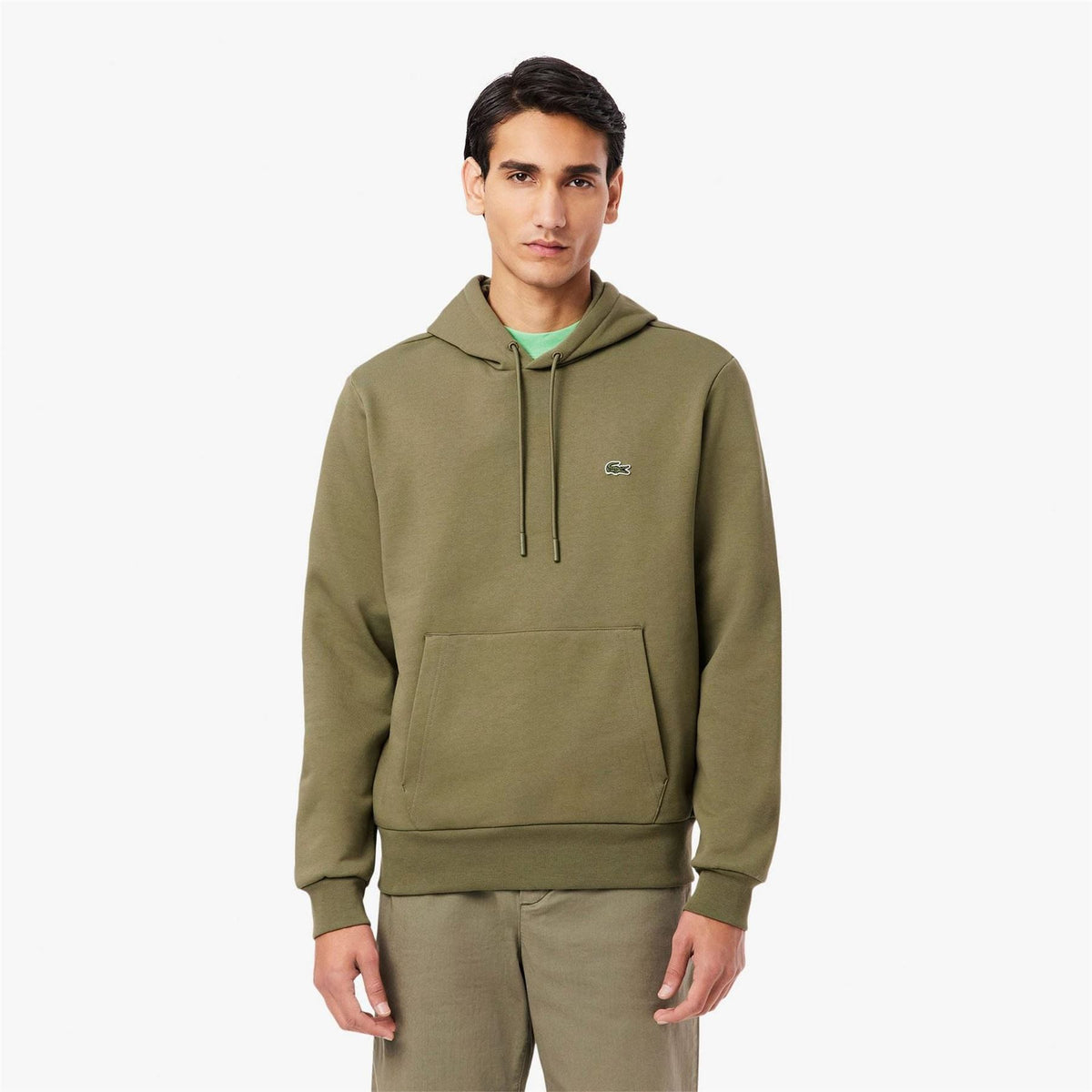 Lacoste Cotton Fleece Hoodie