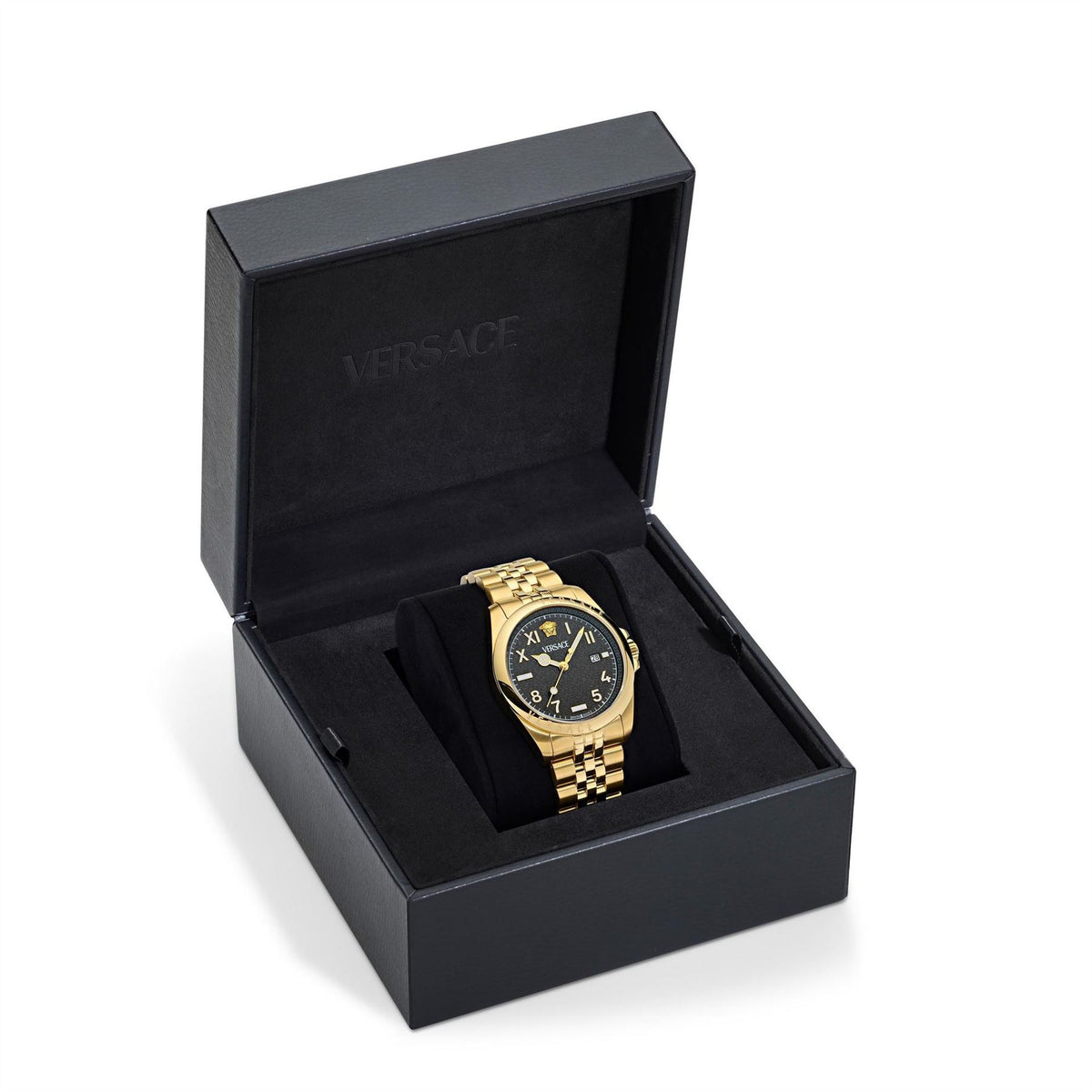 Versace Sn71 Steel Bracelet Strap Analogue Fashion Watch