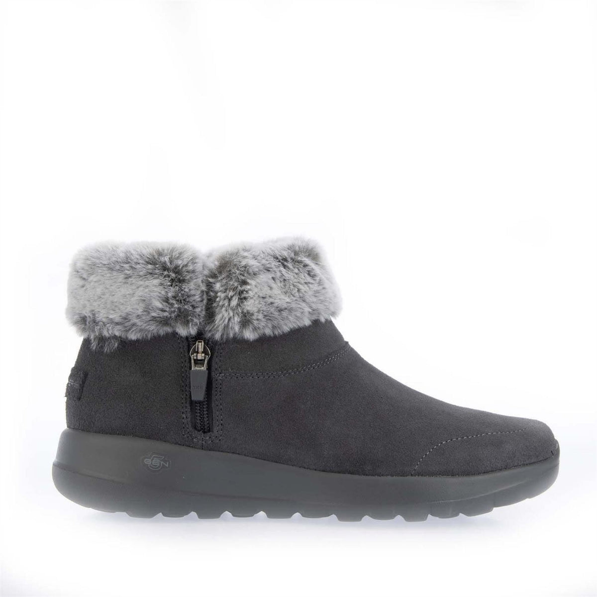 Skechers On The Go Joy Suede Flat Ankle Boots