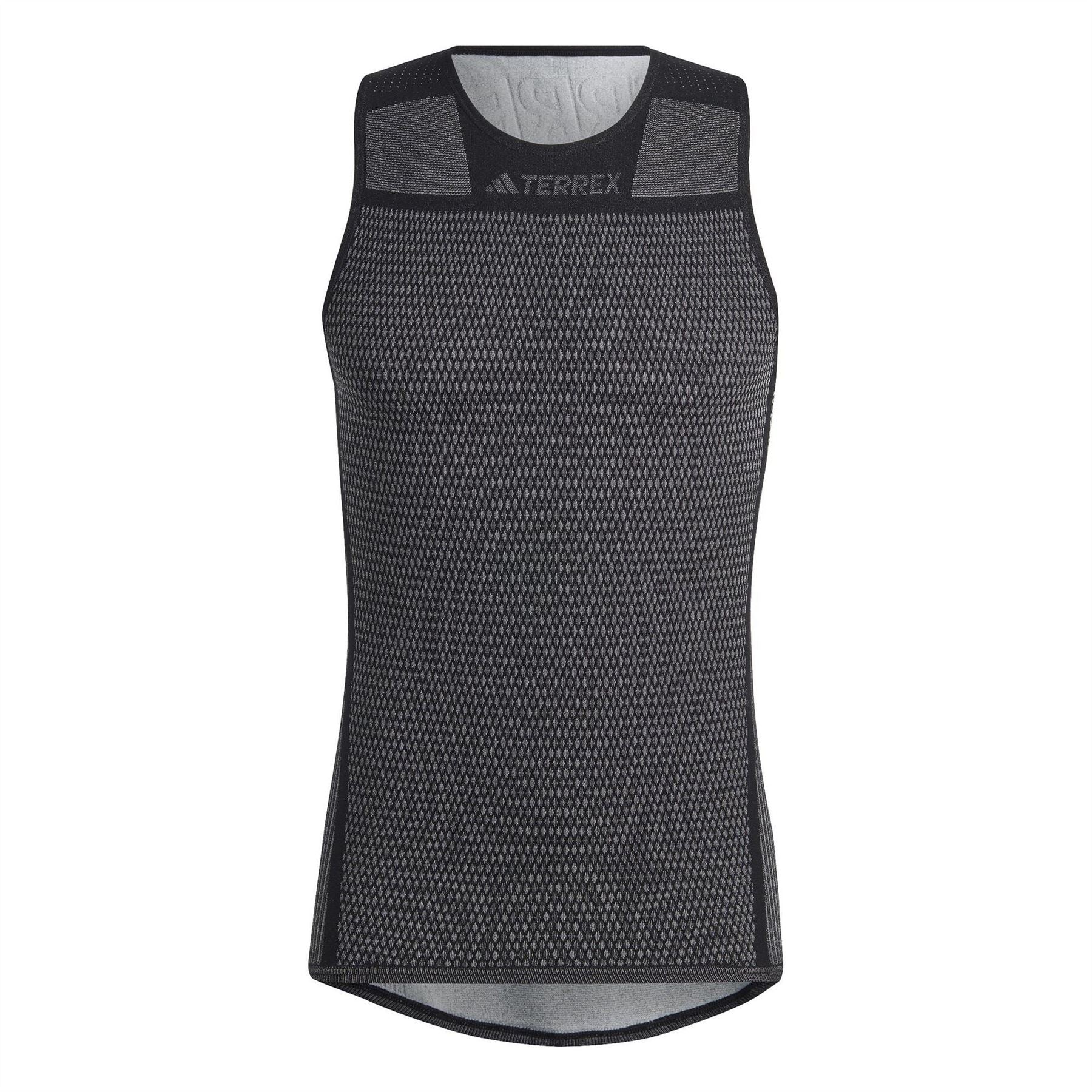 adidas Mens Drynamo Sleeveless Baselayer Tank Top