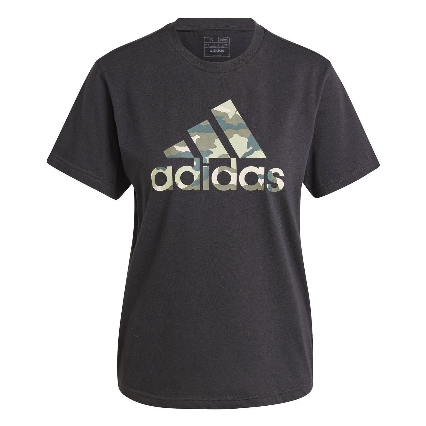 adidas Womens Camo Graphic T-Shirt