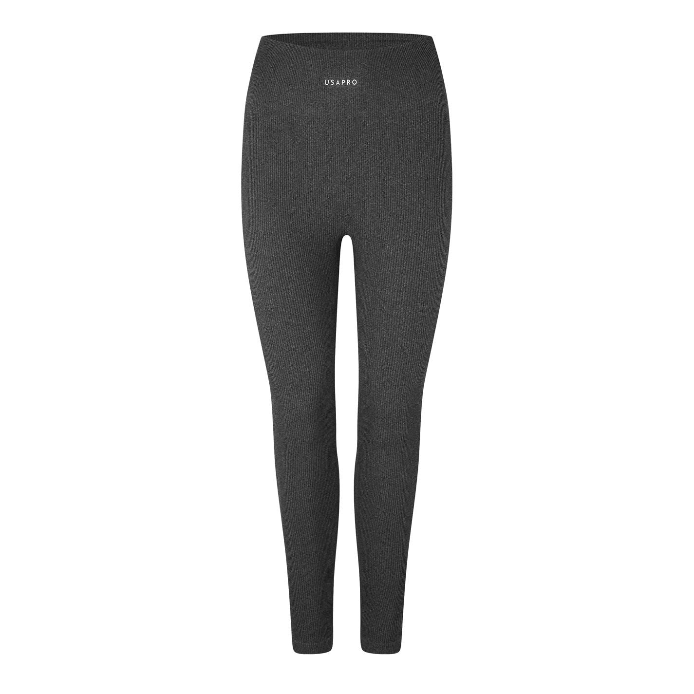 USA Pro Womens Ribbed Leggings