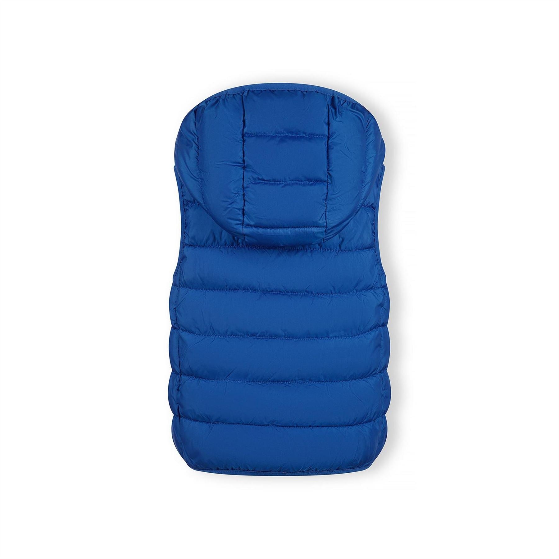 Minoti Boys Padded Gilet With Detachable Hood Cobalt Blue