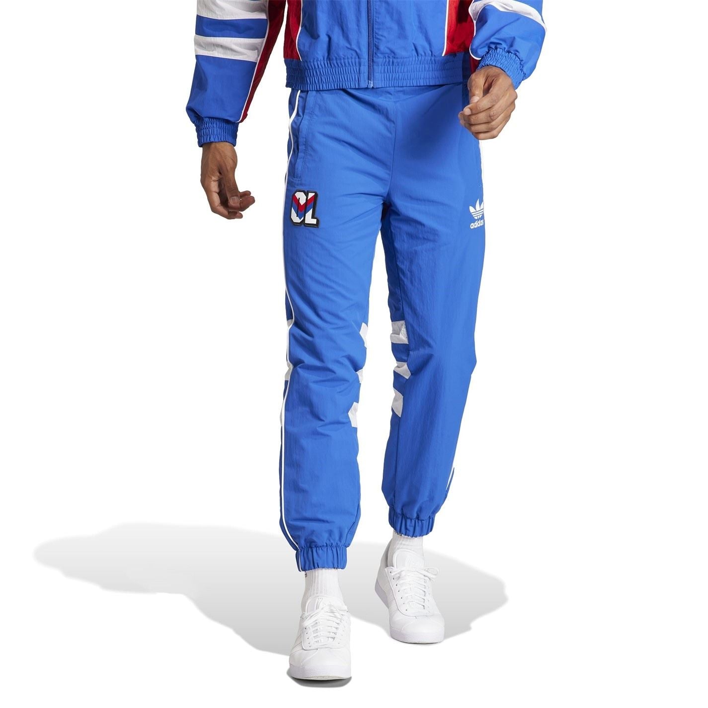 adidas Olympique Lyonnais Originals 95 96 Tracksuit Bottoms Adults