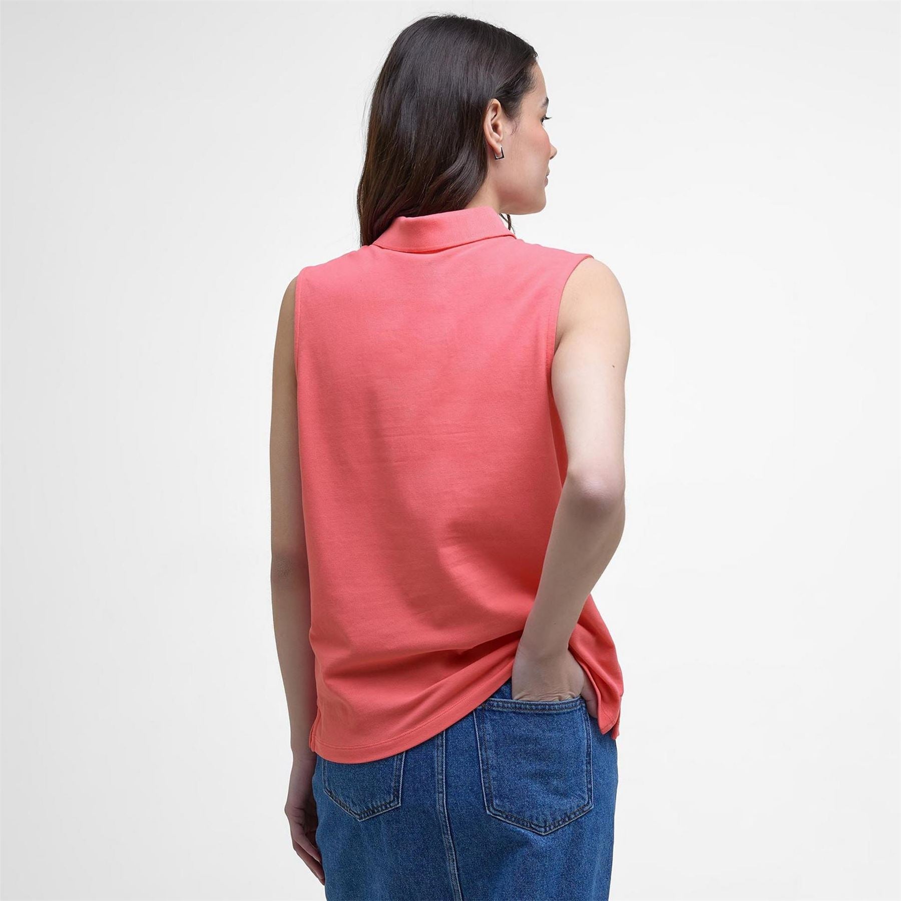 Barbour Sleeveless Polo Shirt