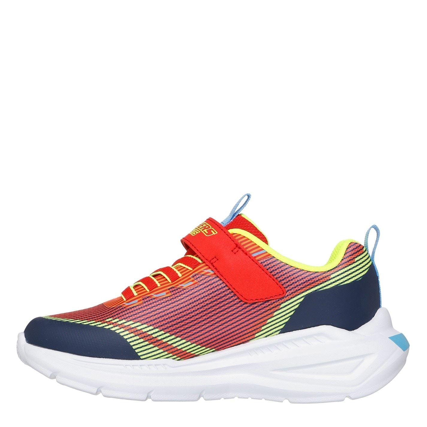 Skechers Lighted Gore  And  Strap Sneaker W Mids Light Up Trainers Boys