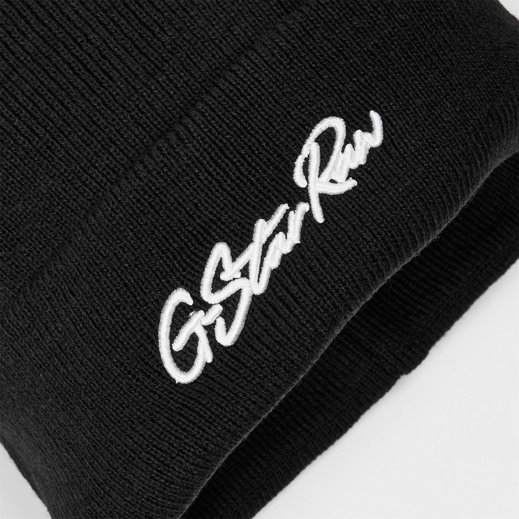 G Star Aw Lettering Adjustable Cuff Beanie