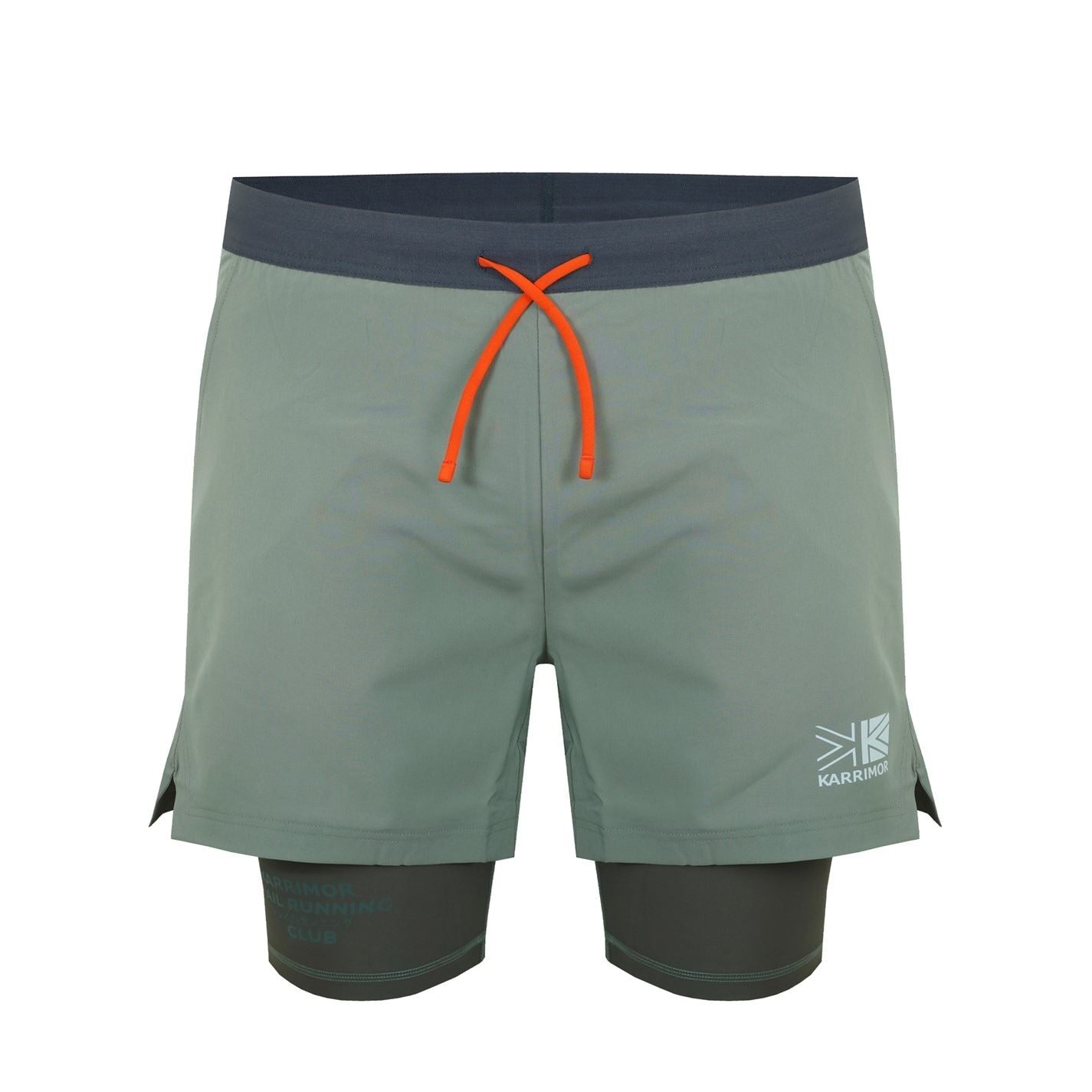 Karrimor Mens Running Club Trail 2 In 1 Shorts