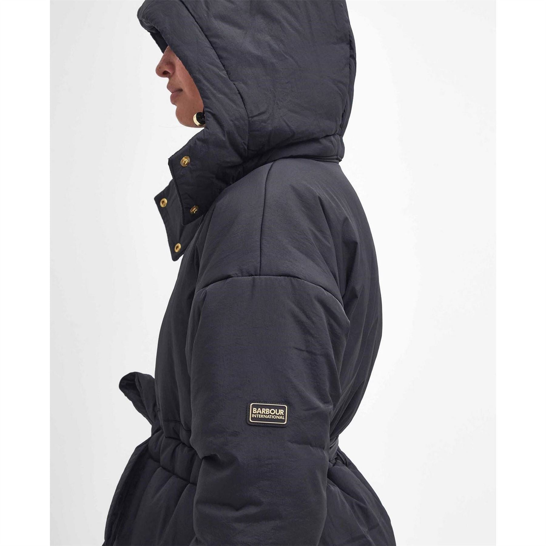 Barbour International Serova Wadded Quilted Short Puffer Jacket