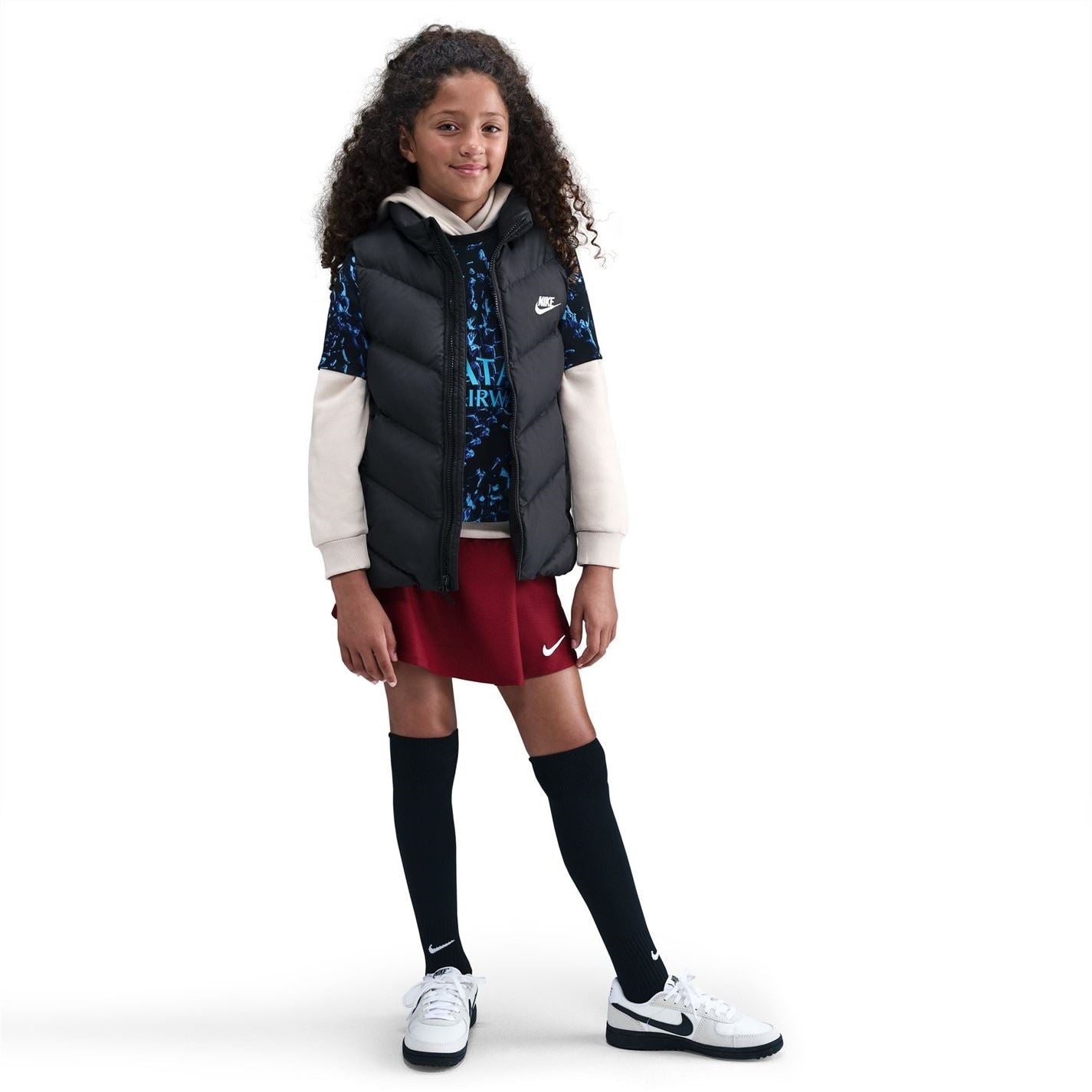 Nike Loose Fit Puffer Vest Juniors