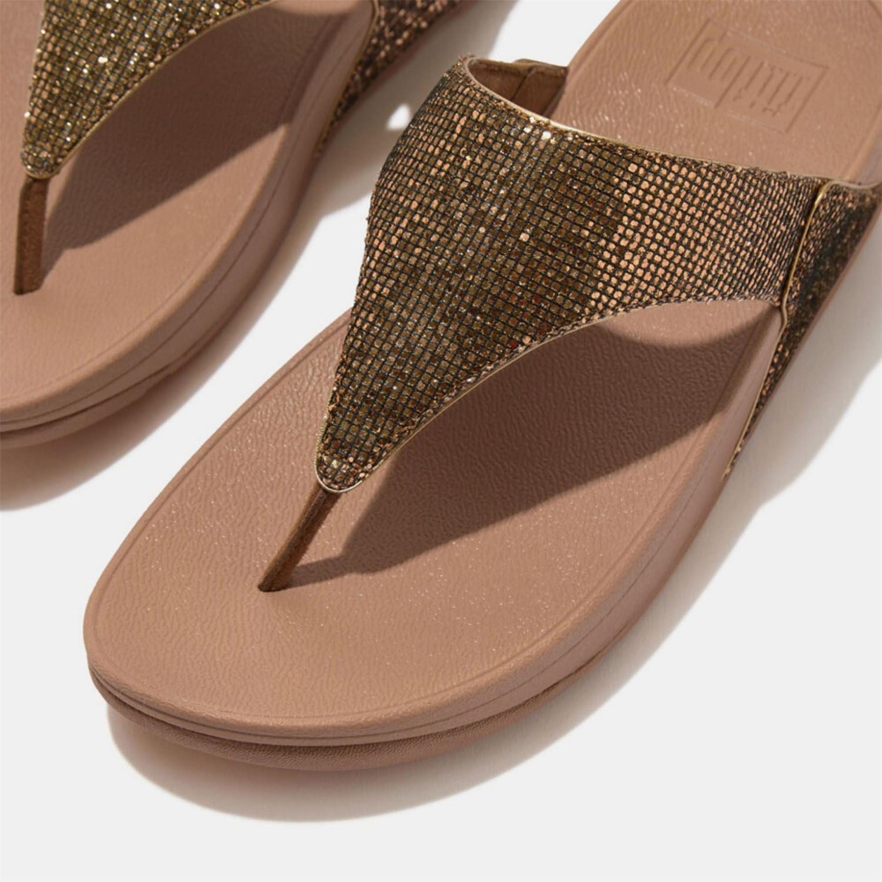 FitFlop Glitterball Toe Post Sandals