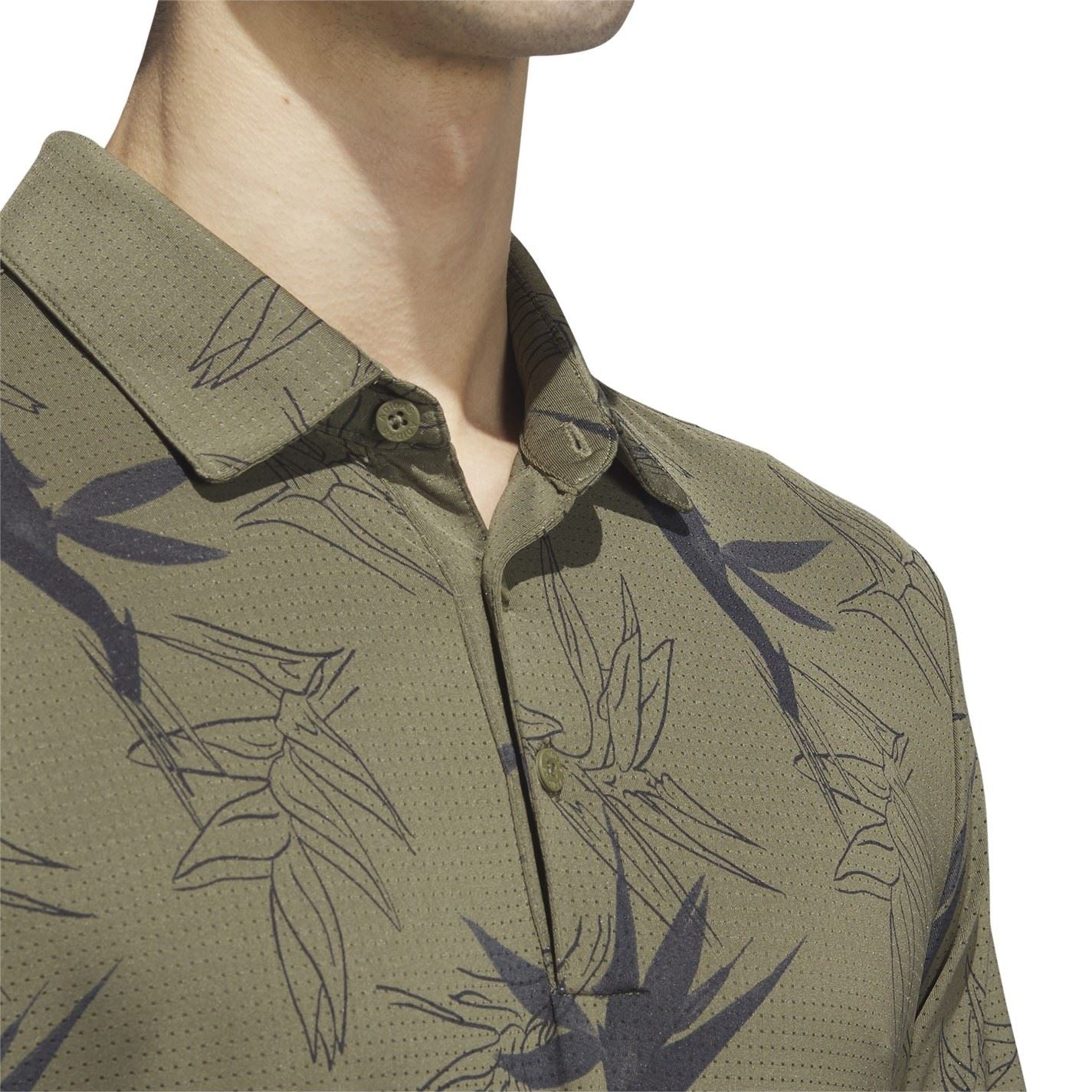 adidas Oasis Regular Fit Collared Short Sleeve T-Shirt