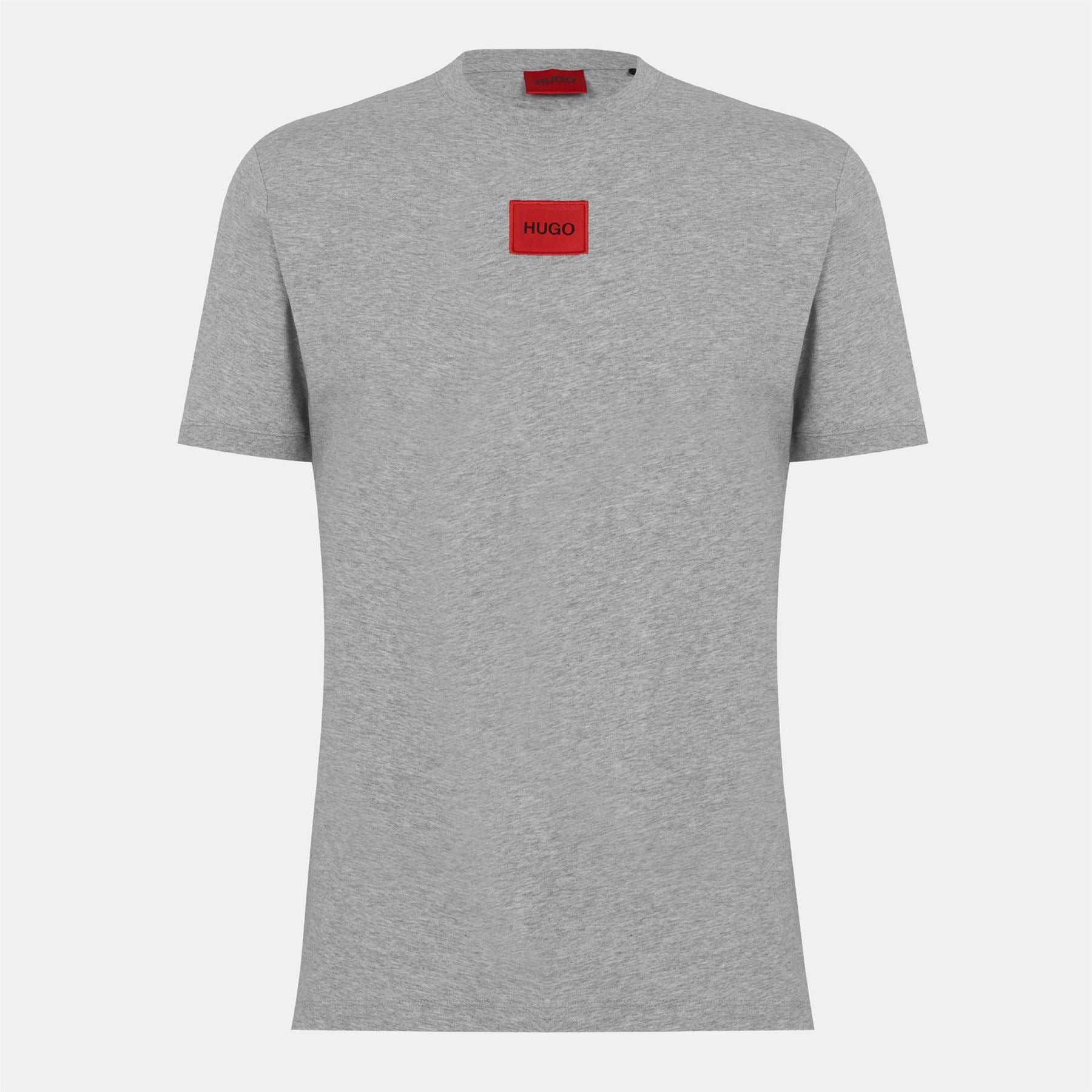 Hugo HUGO Diragolino Contemporary T Shirt with Logo Detail