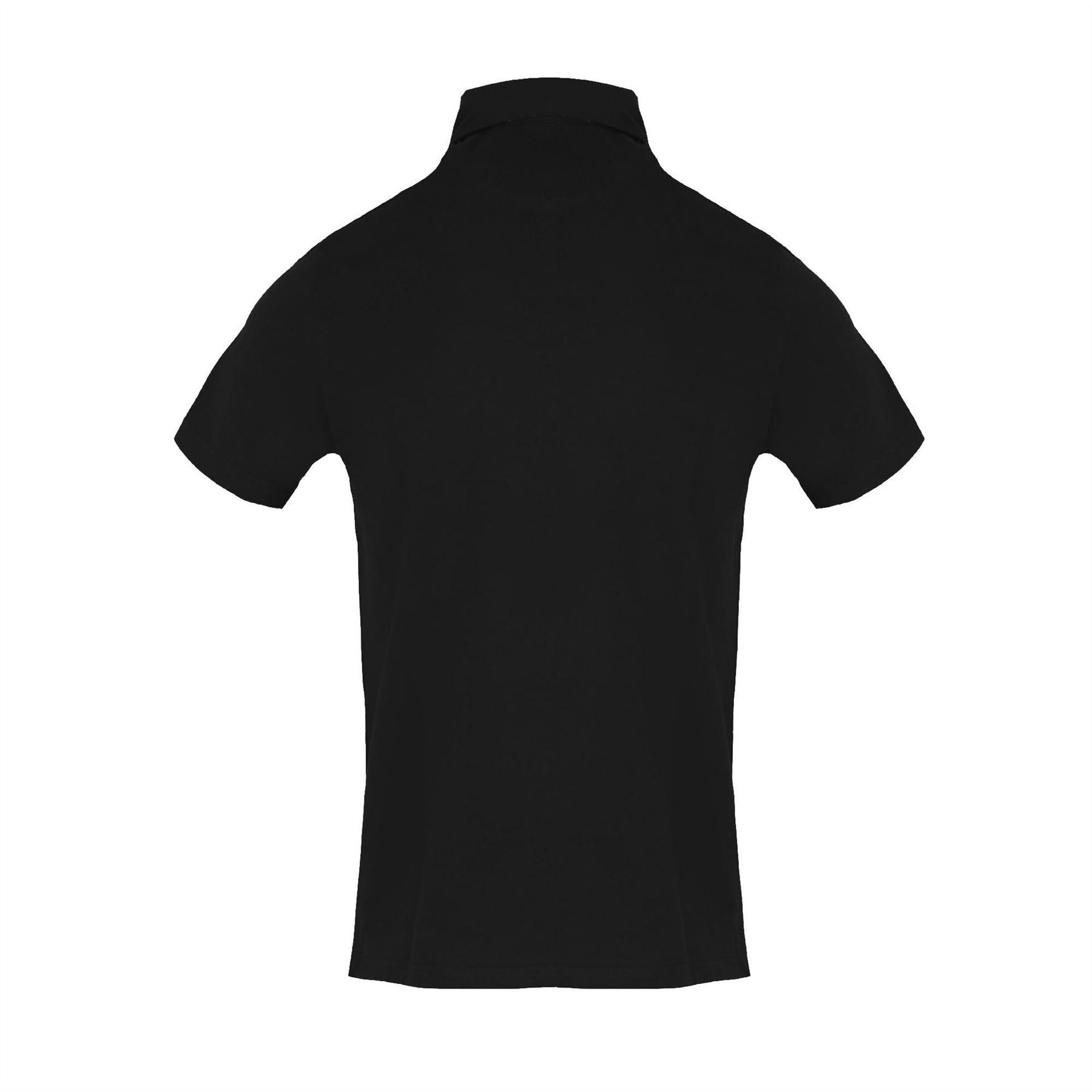 Aquascutum Lacoste Lettering Collared Short Sleeve Polo Shirt
