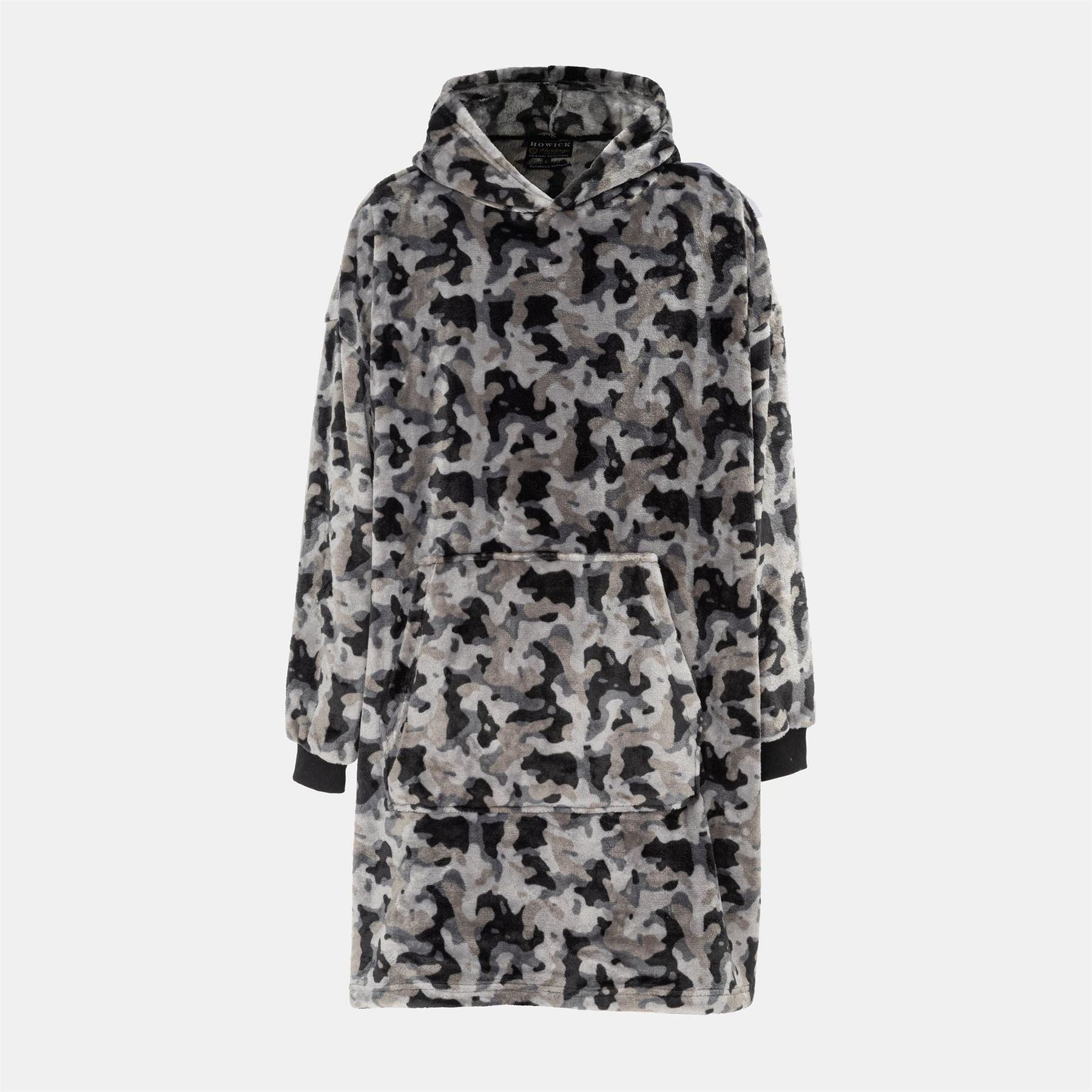 Howick Mens Snuggle Hoodie Camo Pattern
