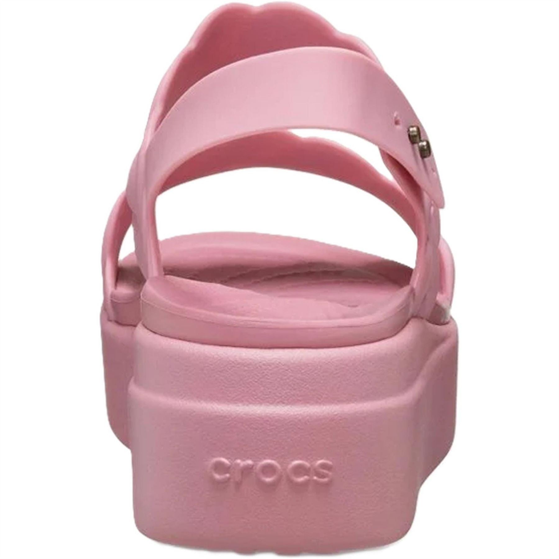 Crocs Brooklyn Woven Upper Flat Sandals