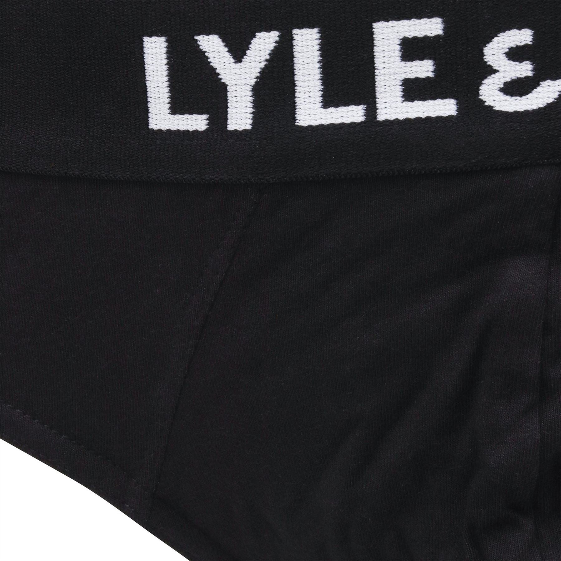 Lyle and Scott 3 Pack Plain Design Knicker