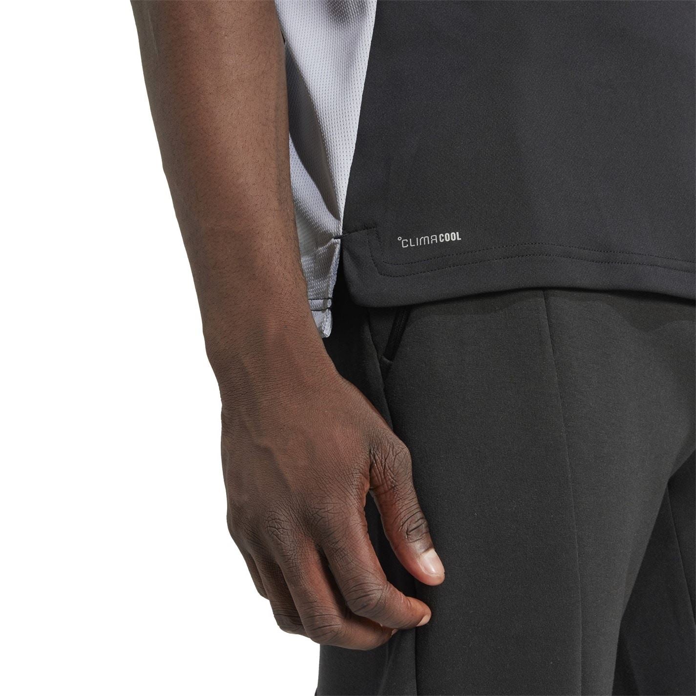 adidas Mens Climacool Colorblock T-Shirt