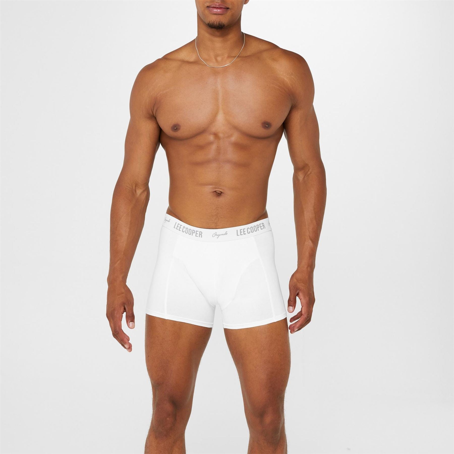 Lee Cooper Mens Cooper Essential Boxer Trunk 5 Pack