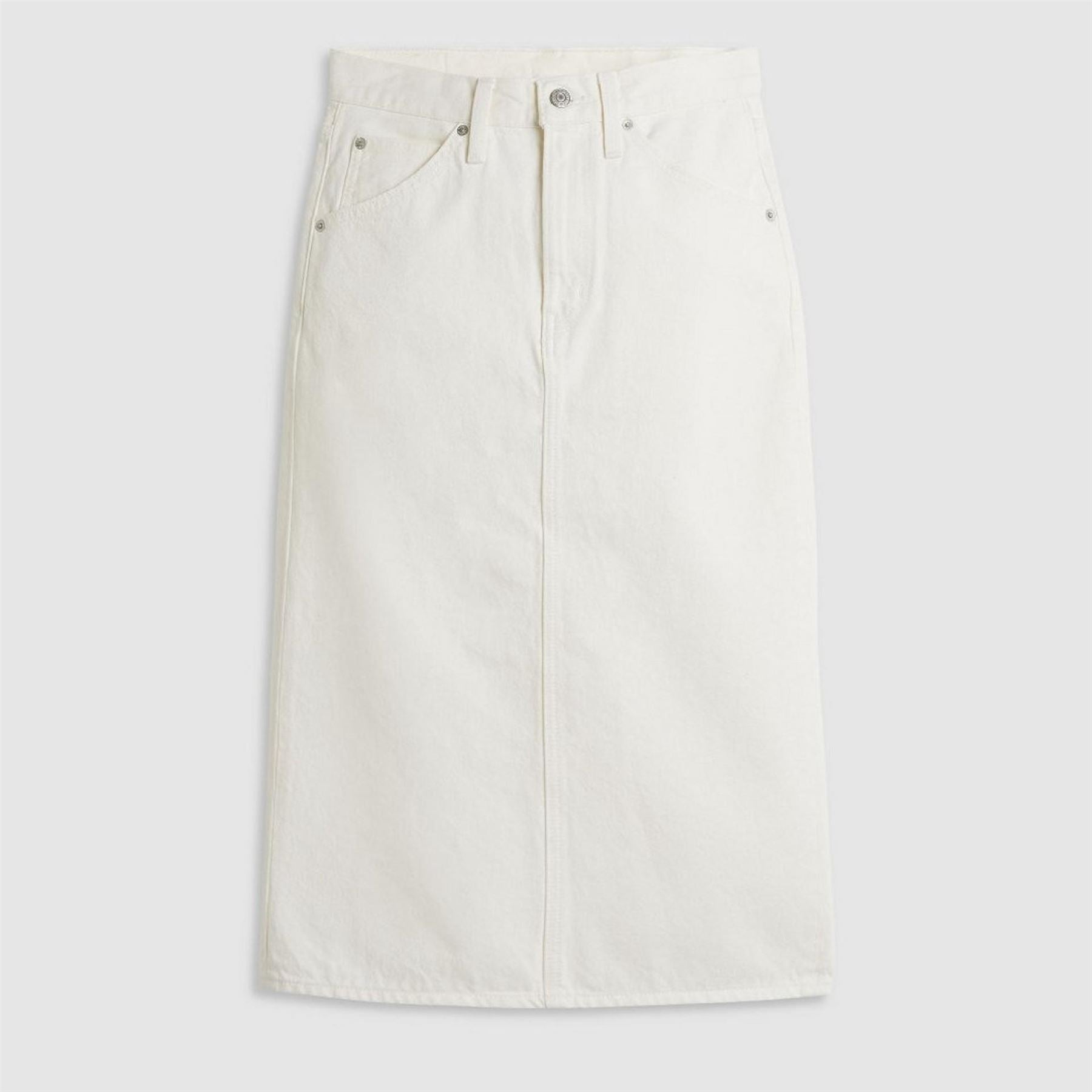Levis Hr Back Slit Skirt Snowing in