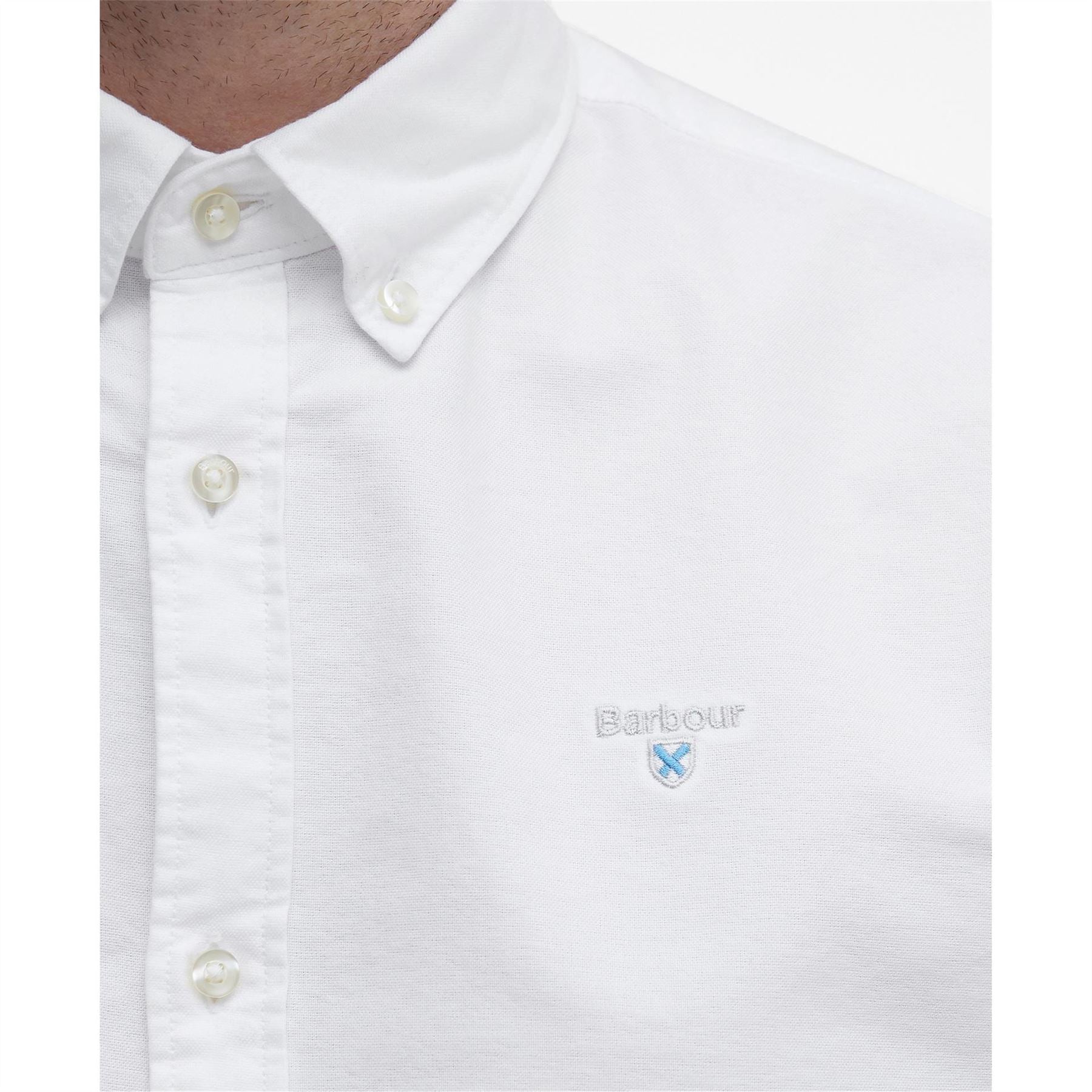 Barbour Oxford Button Down Plain Shirt