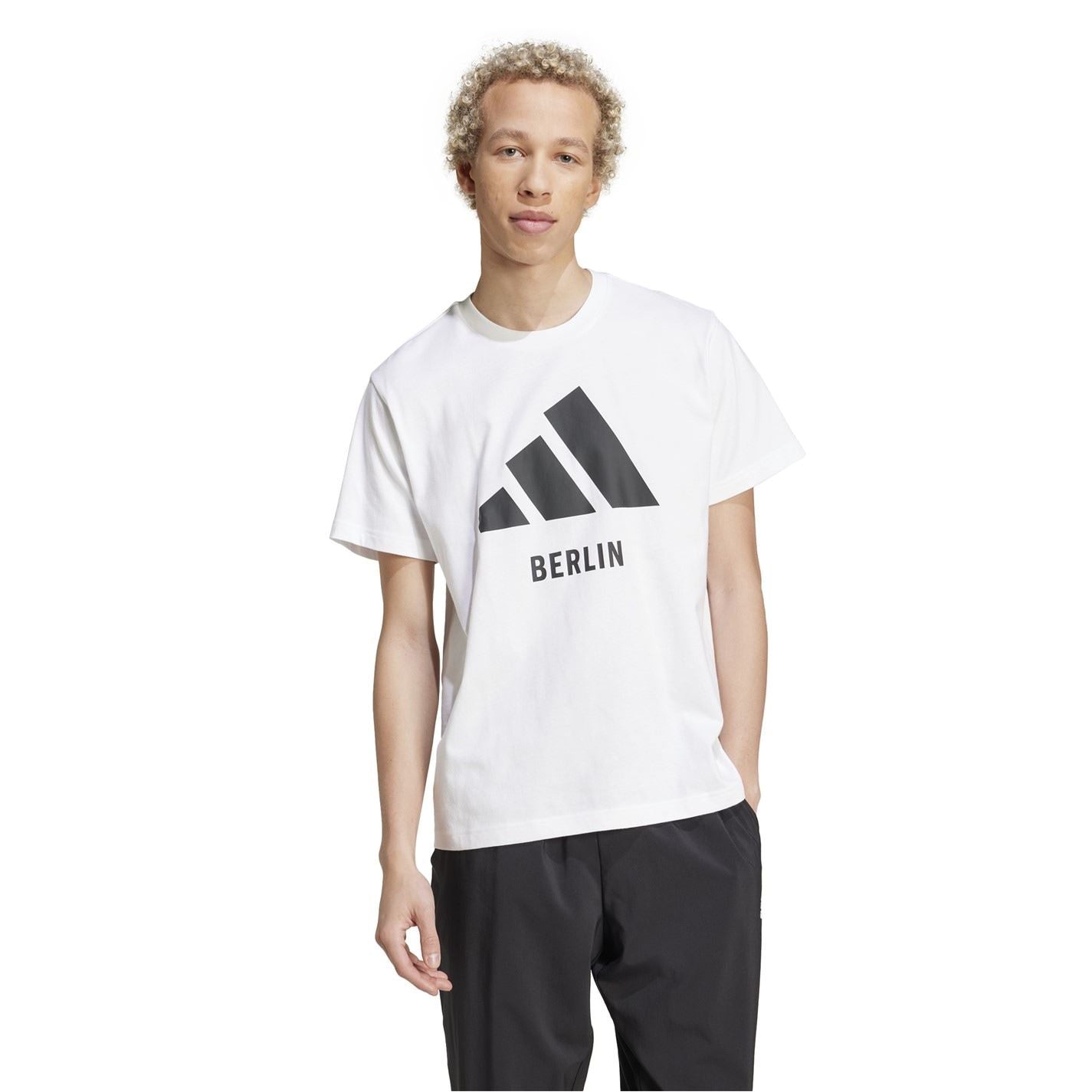 adidas Berlin Crew Neck Short Sleeve T-Shirt