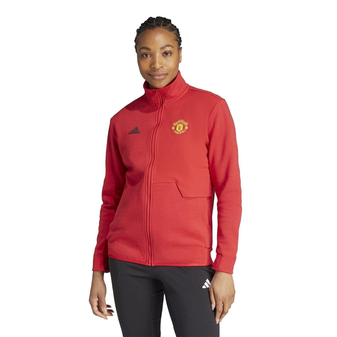 adidas Womens Manchester United Anthem Jacket