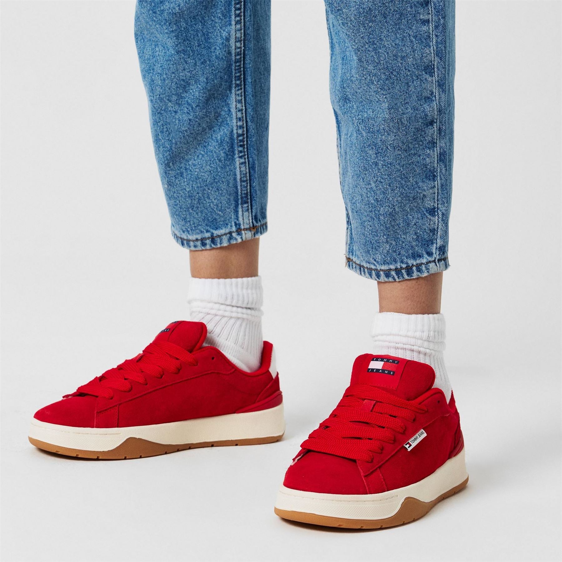 Tommy Jeans Skate Low Top Lace-Up Sneakers