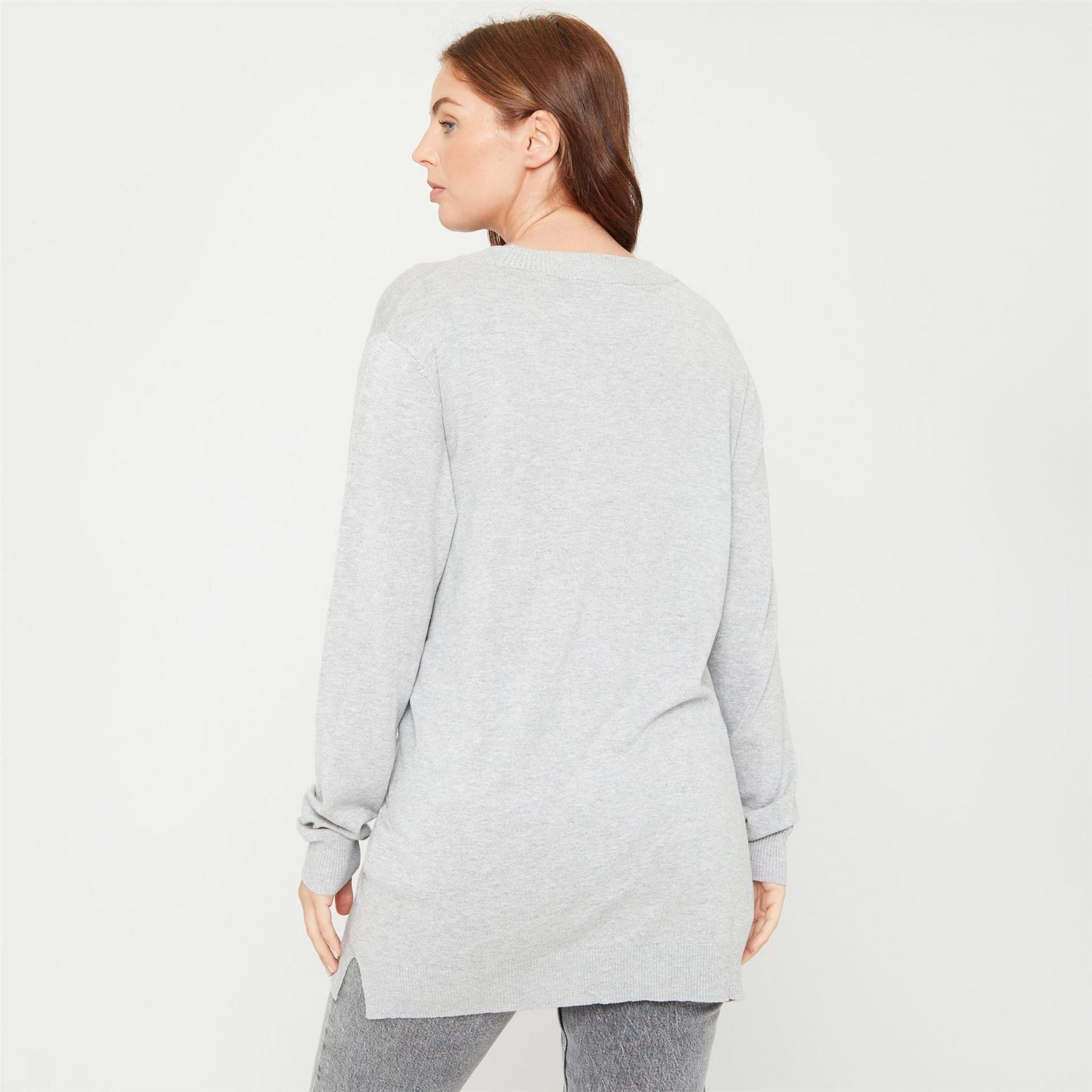 Be You Regular Fit V-Neck Long Sleeve Sweater