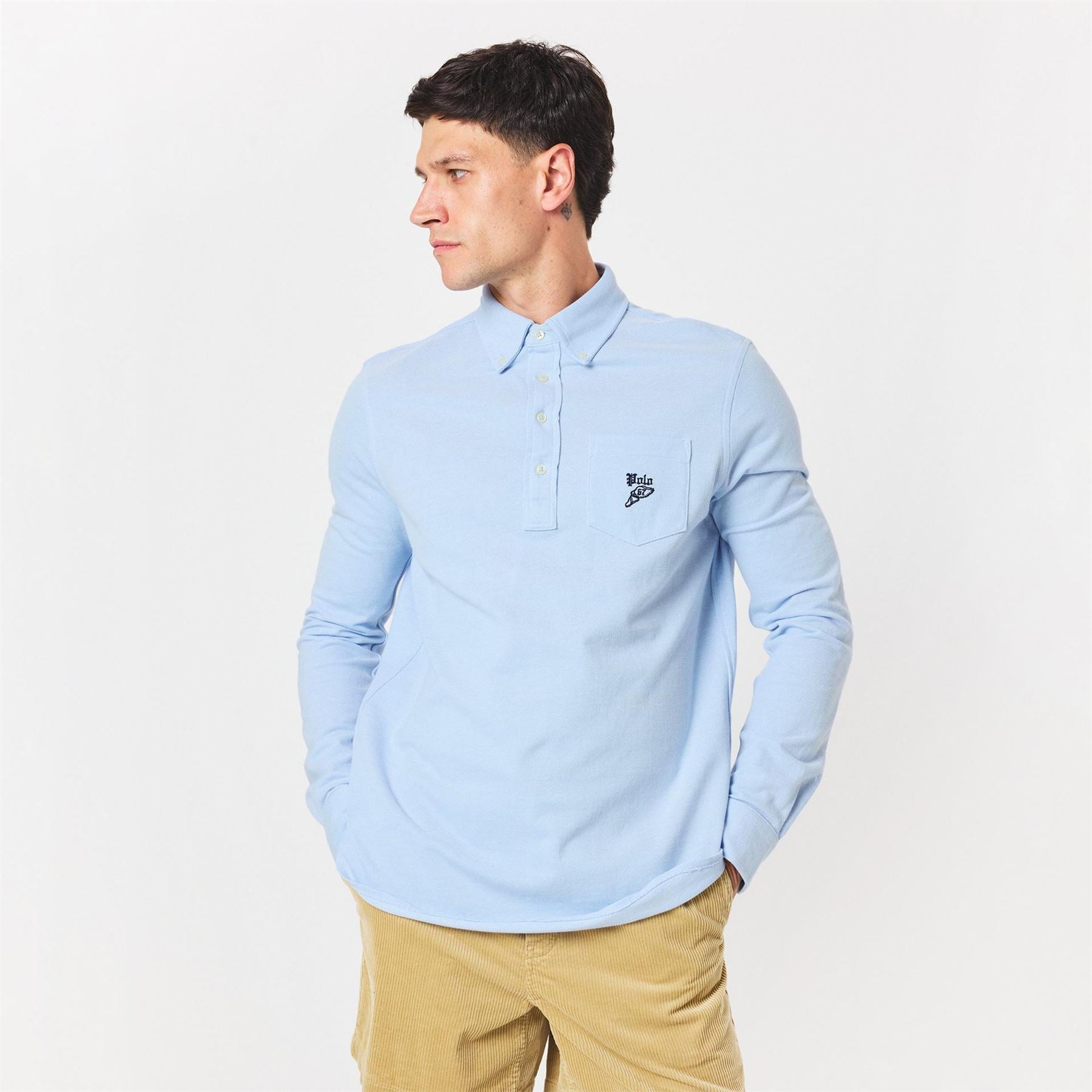 Polo Ralph Lauren Regular Fit Cuff Sleeve Button Down Collar Shirt