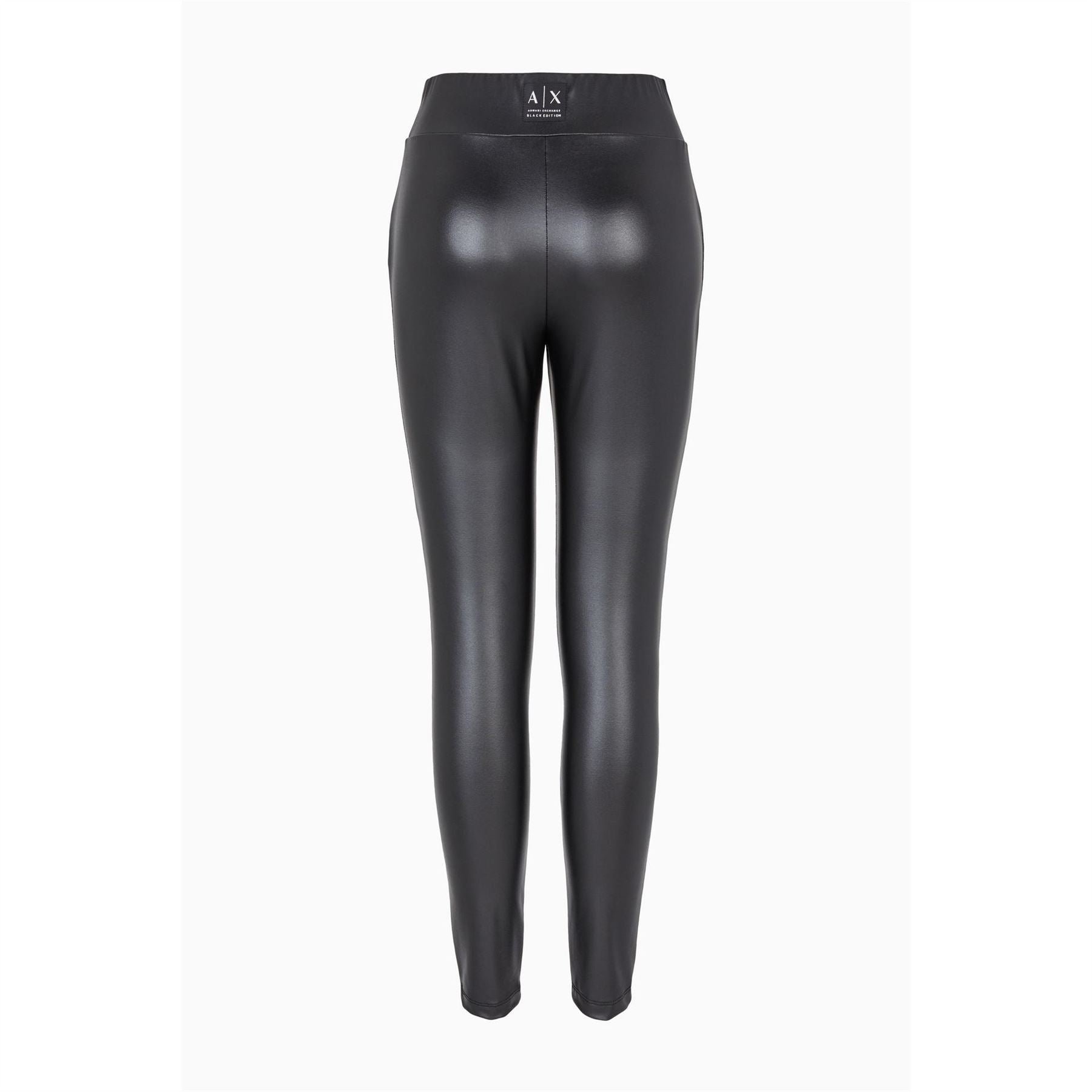 Armani Exchange Leather Leggings