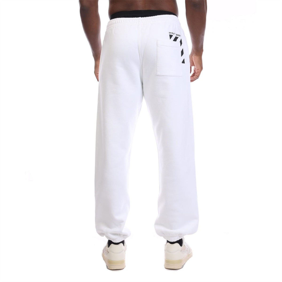 Off White Pocket Slim Sweatpants