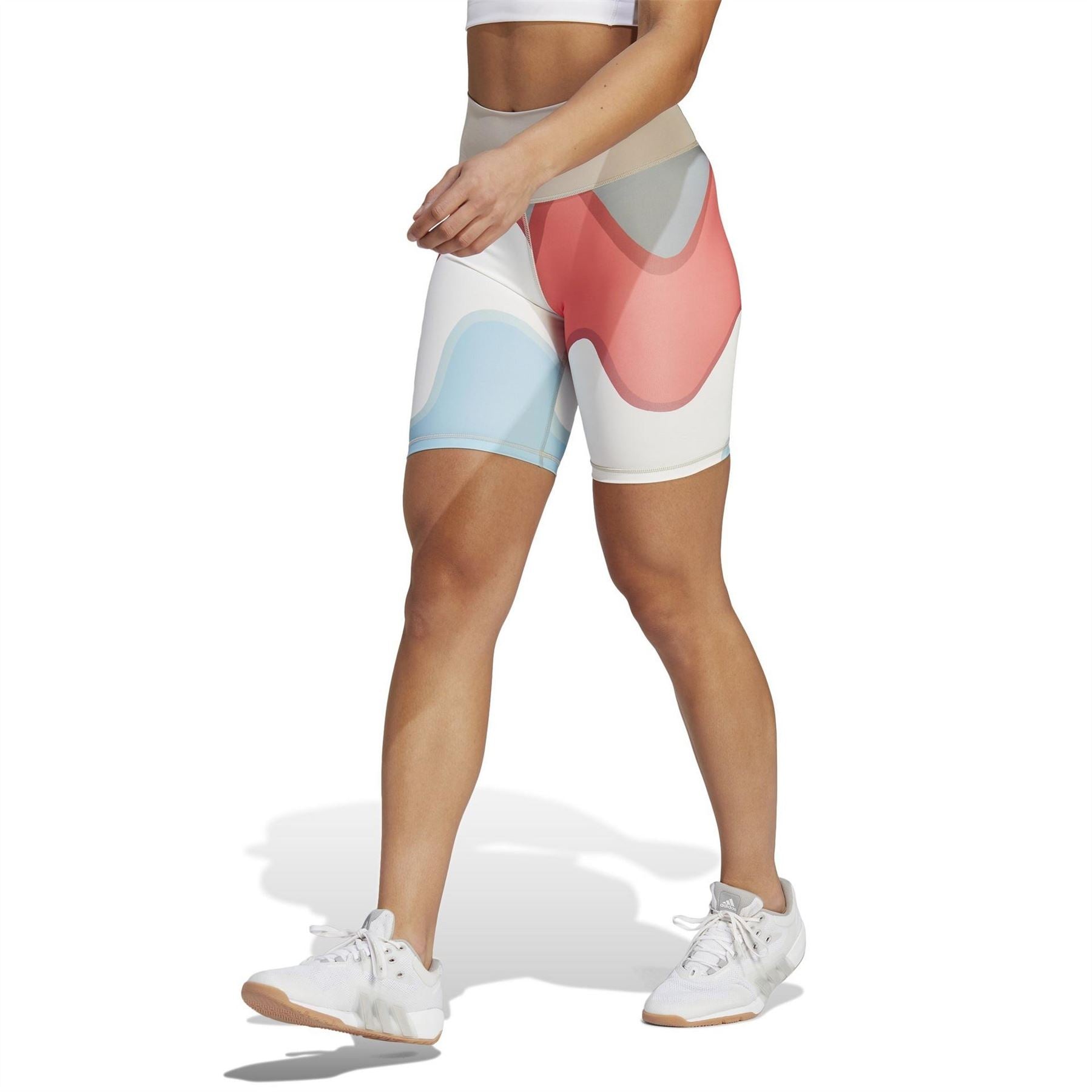 adidas Womens Marimekko Optime Bike Shorts